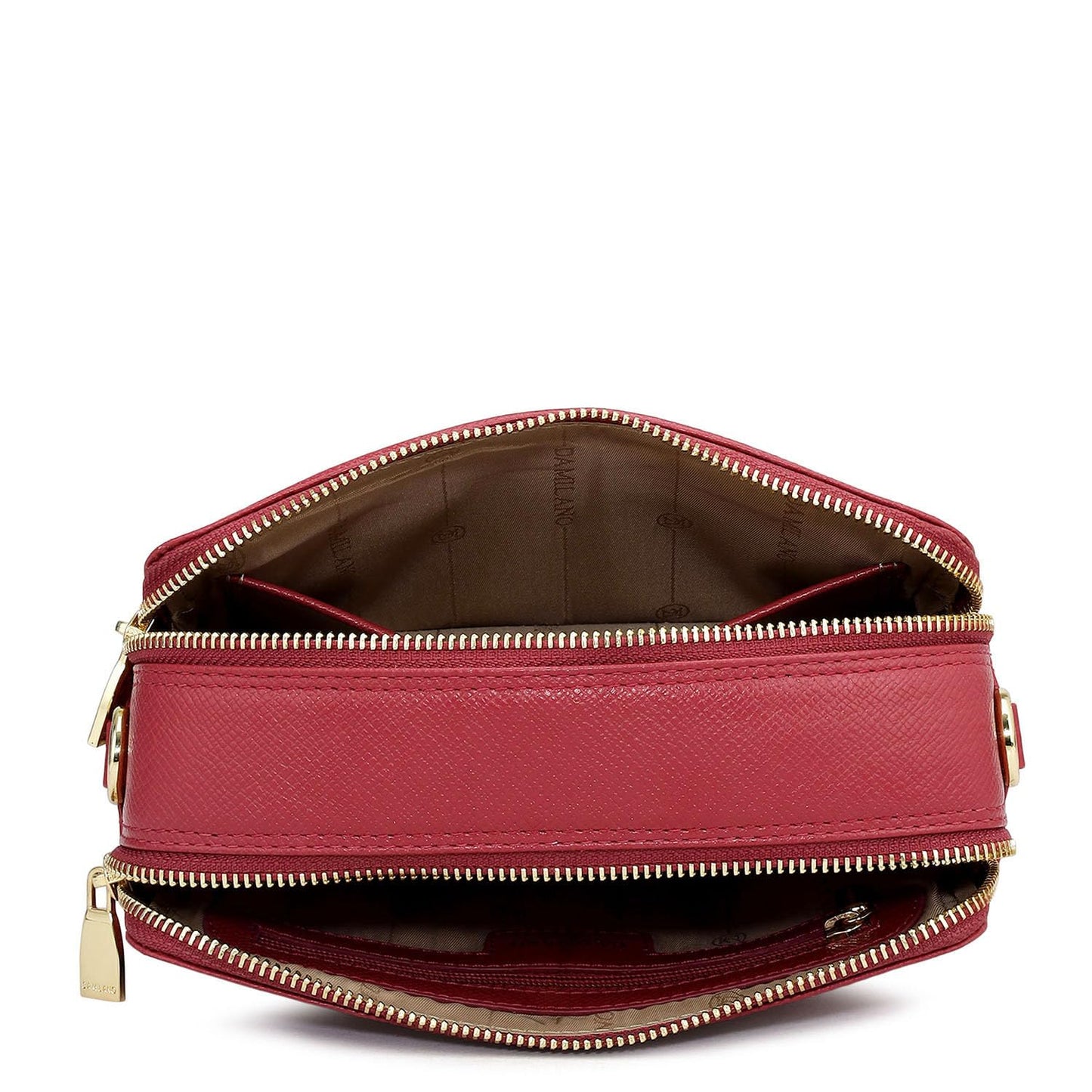 Da Milano Small Leather Sling - Purple (02065)