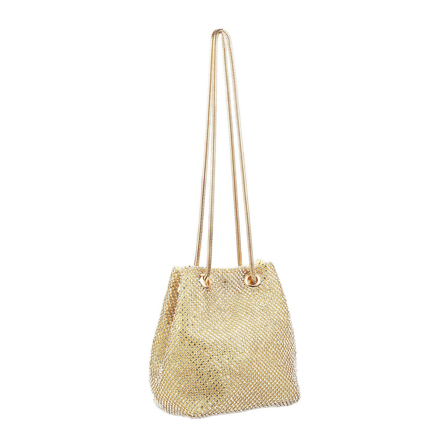 Mochi Womens Synthetic Gold Clutch (One Size)