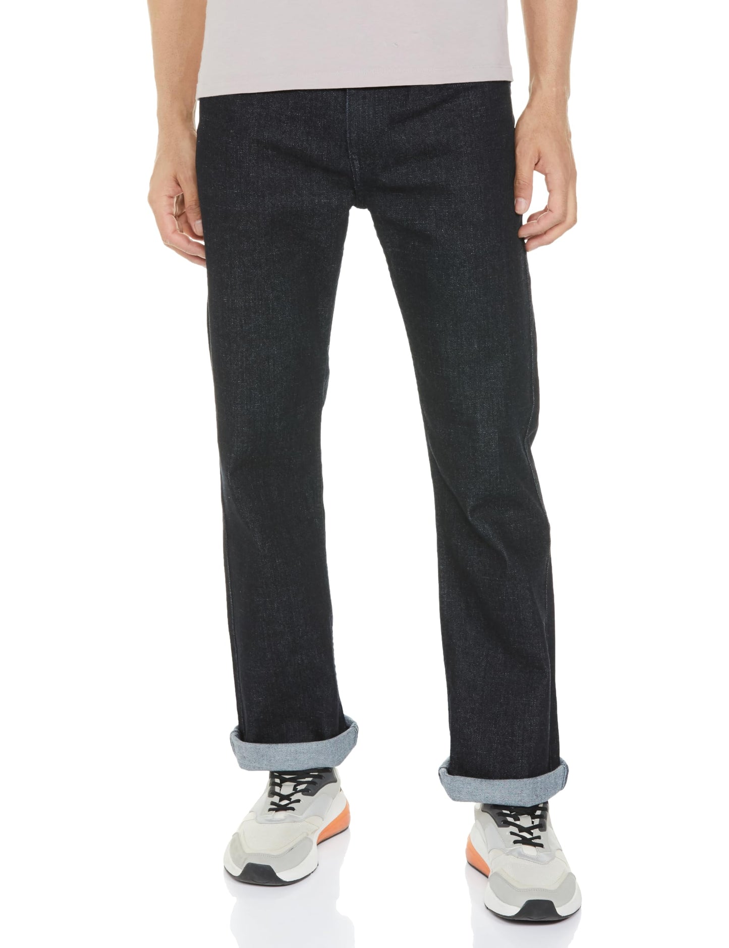 Levi's Men's Mid Rise Fitted Jeans (A6634-0029_Navy