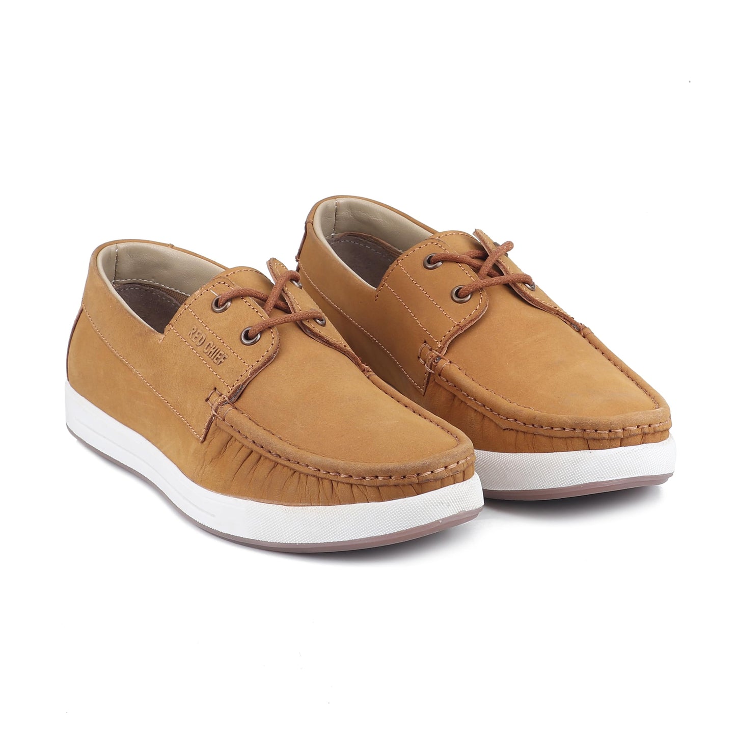 Red Chief Low Ankle Casual Derby Shoes for Men | Rust UK06