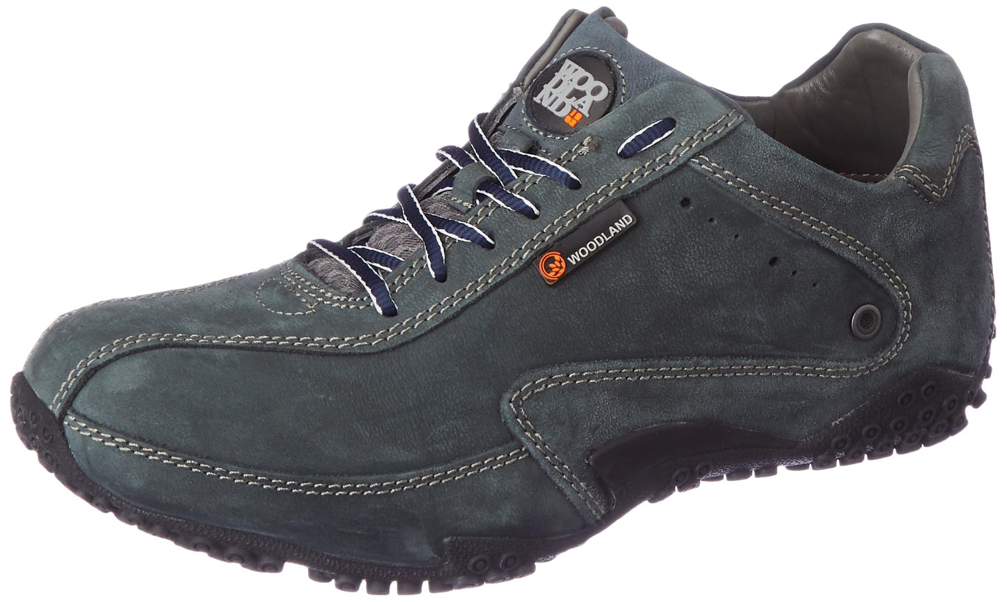 Woodland Men's Dnavy 4 Leather Casual Shoe-8 UK (42 EU) (GC 3051118ONW)