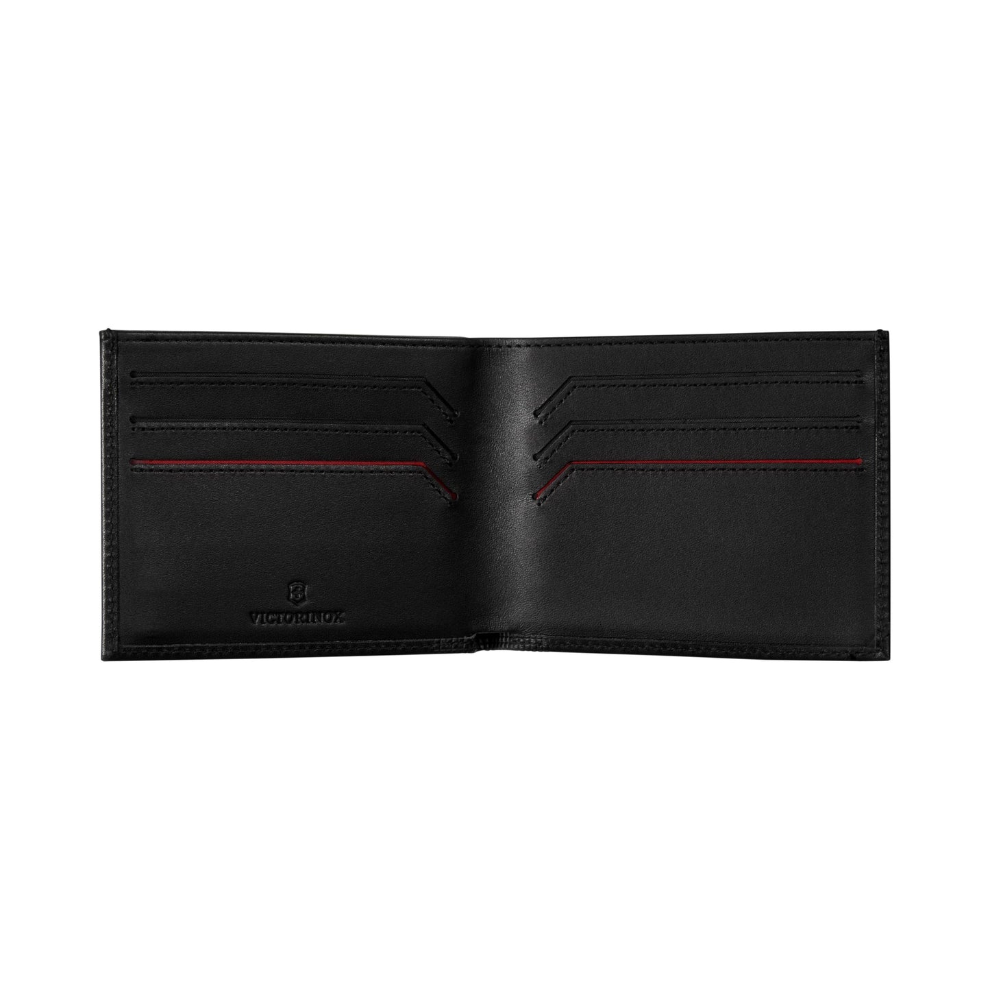 Victorinox Unisex Leather Altius Alox, Slim Bi-Fold Wallet, Black (611573)
