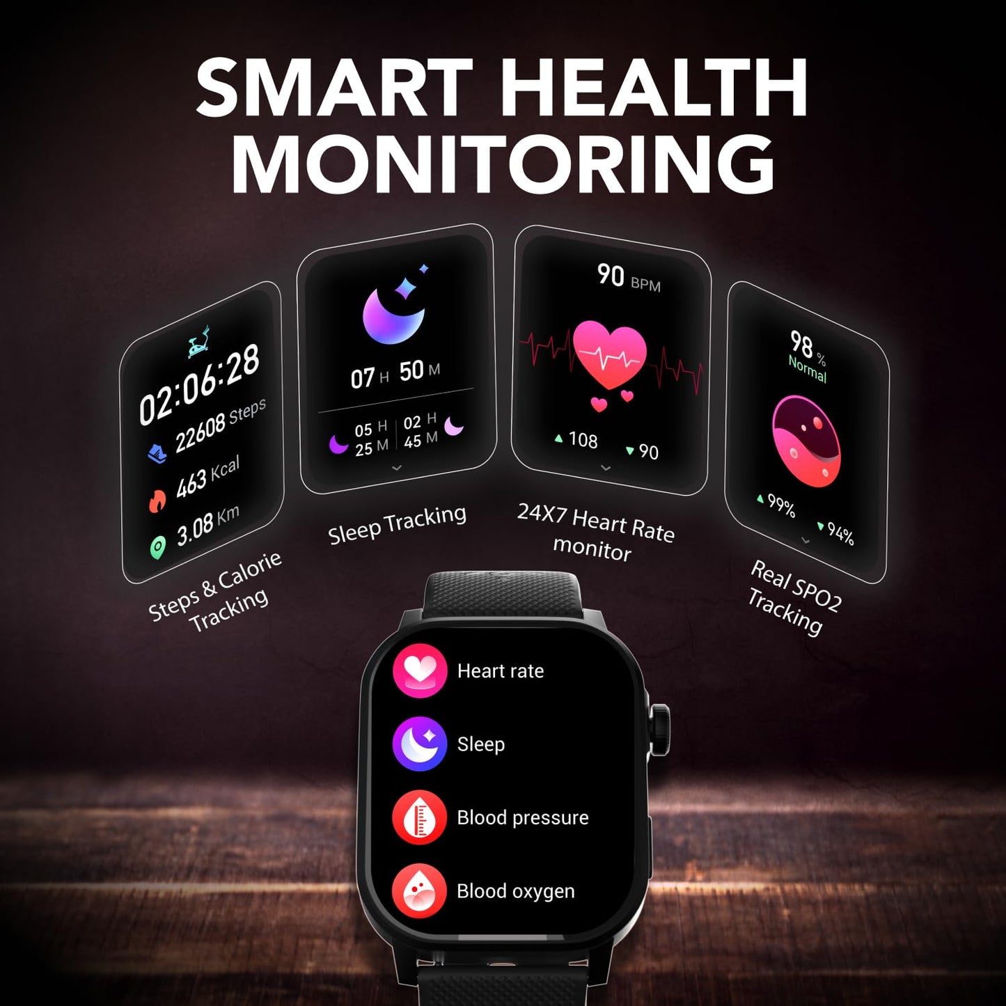 (Refurbished) Cultsport Newly Launched Ace X 1.96" AMOLED Smartwatch, Premium Metallic Build Smartwatch, Always On Display, Bluetooth Calling, Live Cricket Score, Health Tracking, Functional Crown