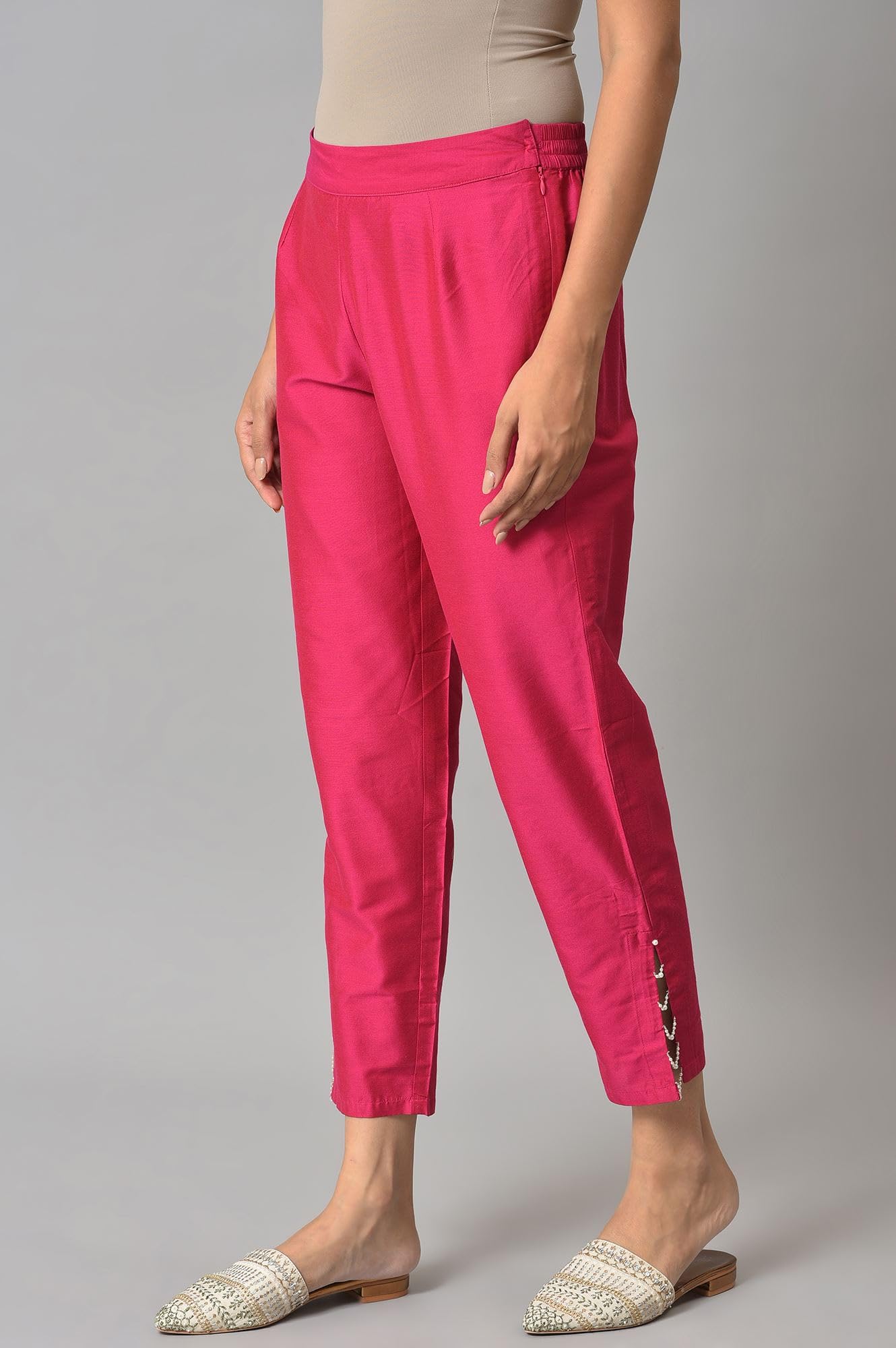W Strechable Slim Pants for Women | Trousers for Women | W for Woman