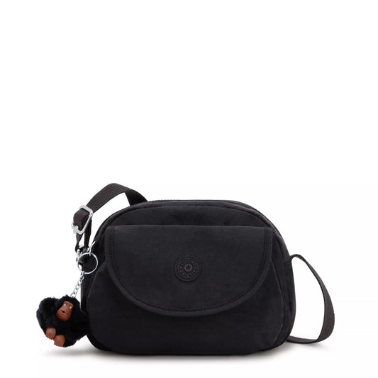 Kipling Stelma Crossbody Bag Black Tonal