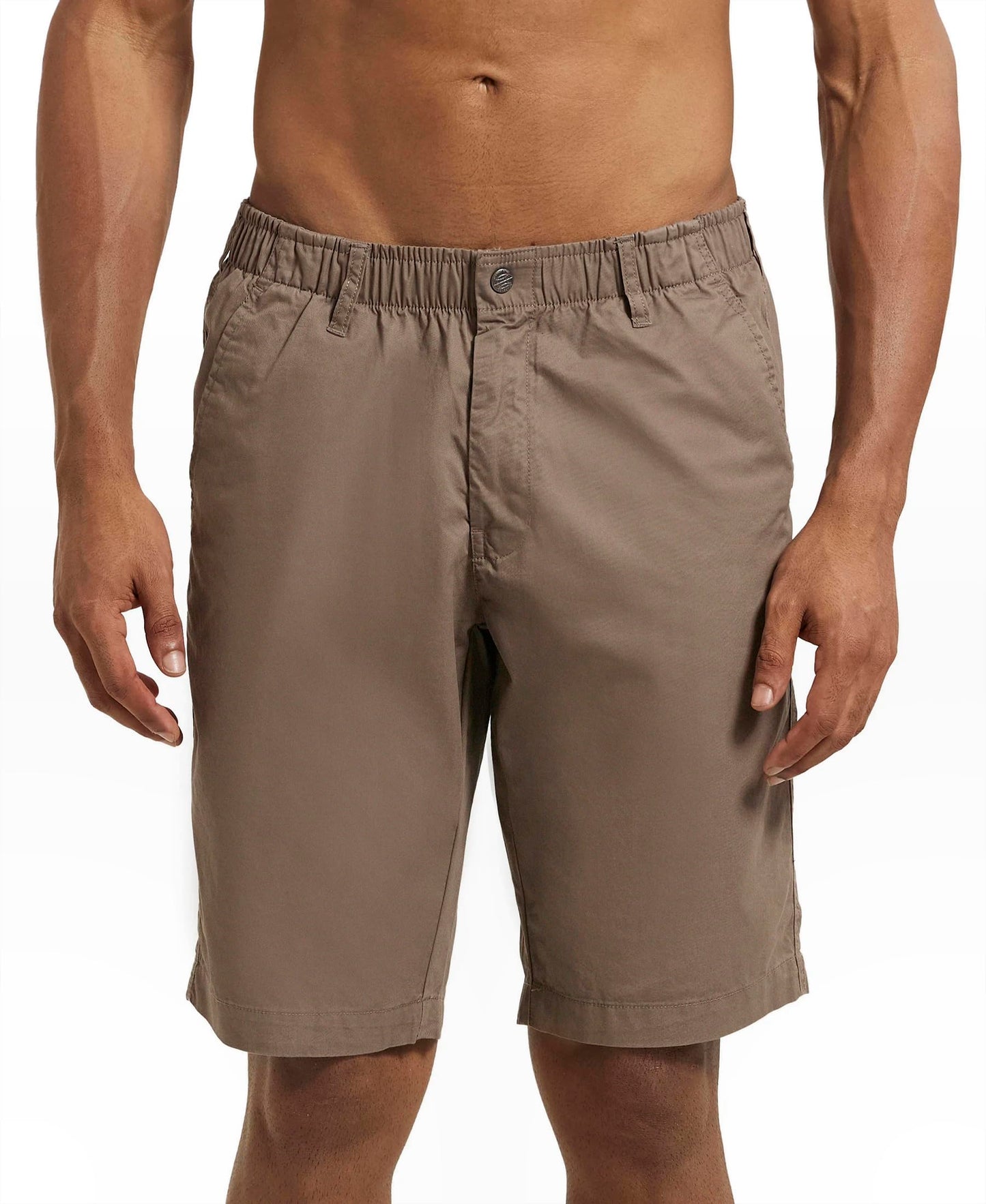 Jockey Men's Regular Shorts (1203_Dark Khaki_XL_Dark Khaki_X-Large)