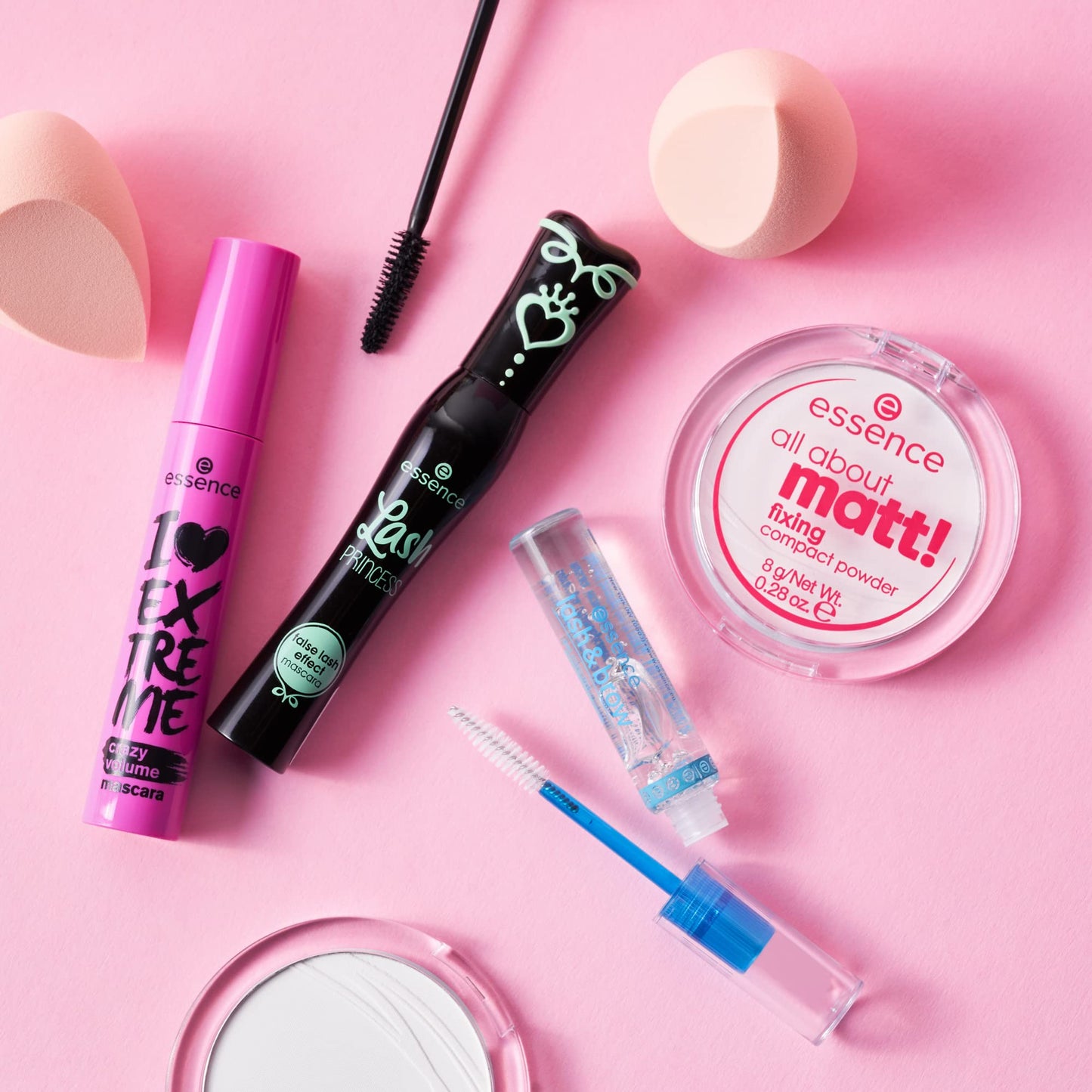 essence lash & brow gel mascara, defining (9ml)