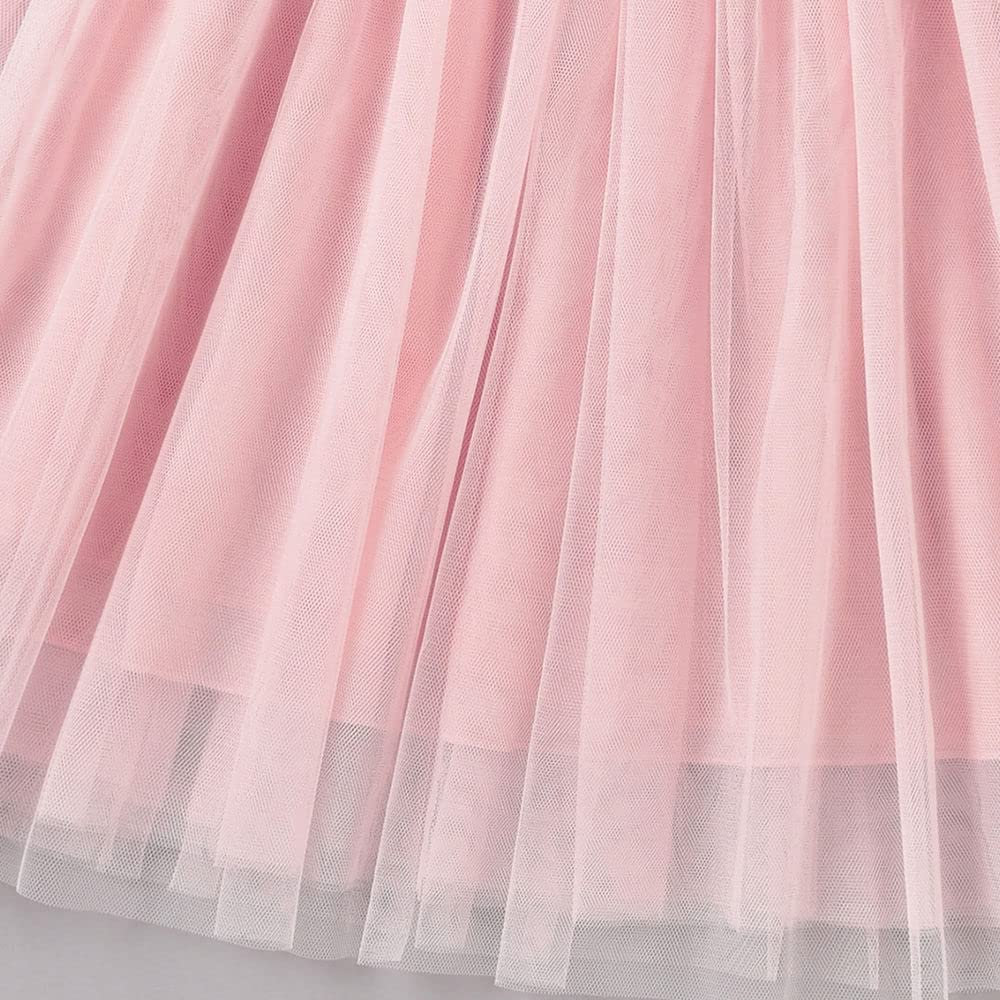 Hopscotch Girls Polyester And Spandex Floral Print Casual Dress in Pink Color For Ages 11-12 Years (GOE-4164033)