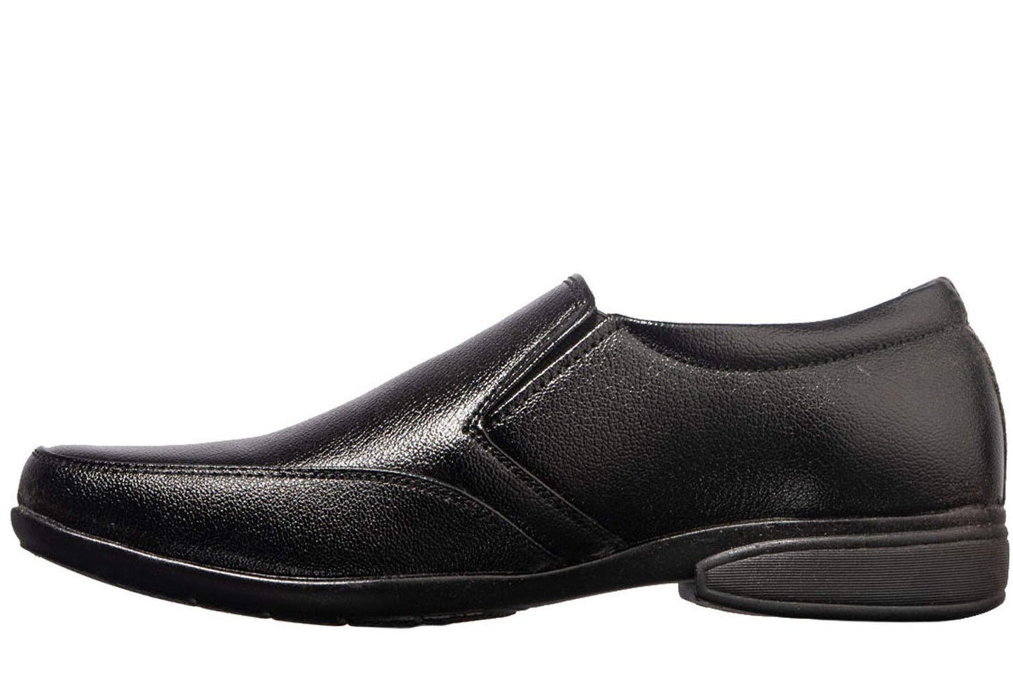 Khadim's 7235746 Premium Stylish Lightweight Comfortable Durable & Sleek Design Formal Slip-On Shoes for Men Black