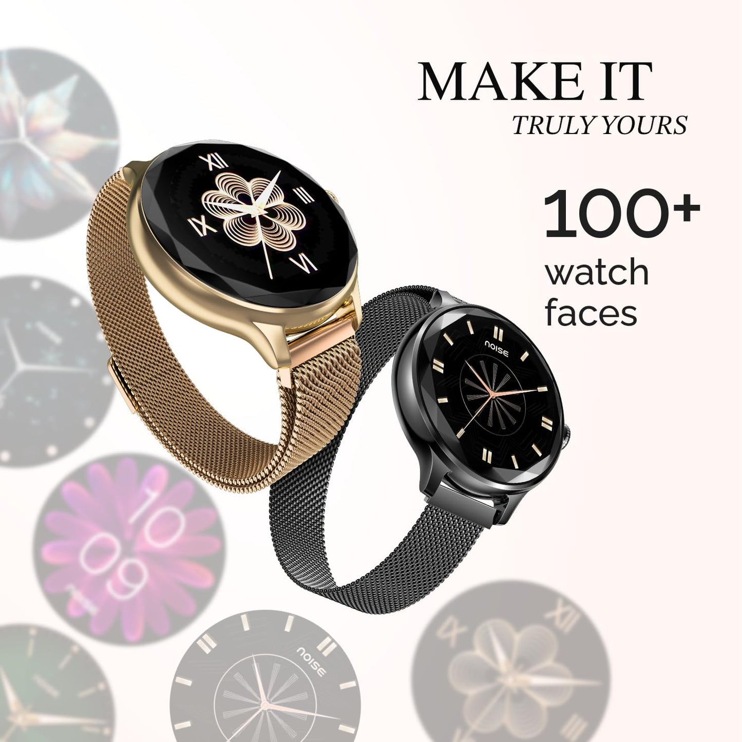 Noise NoiseFit Grace Smartwatch - Black Link