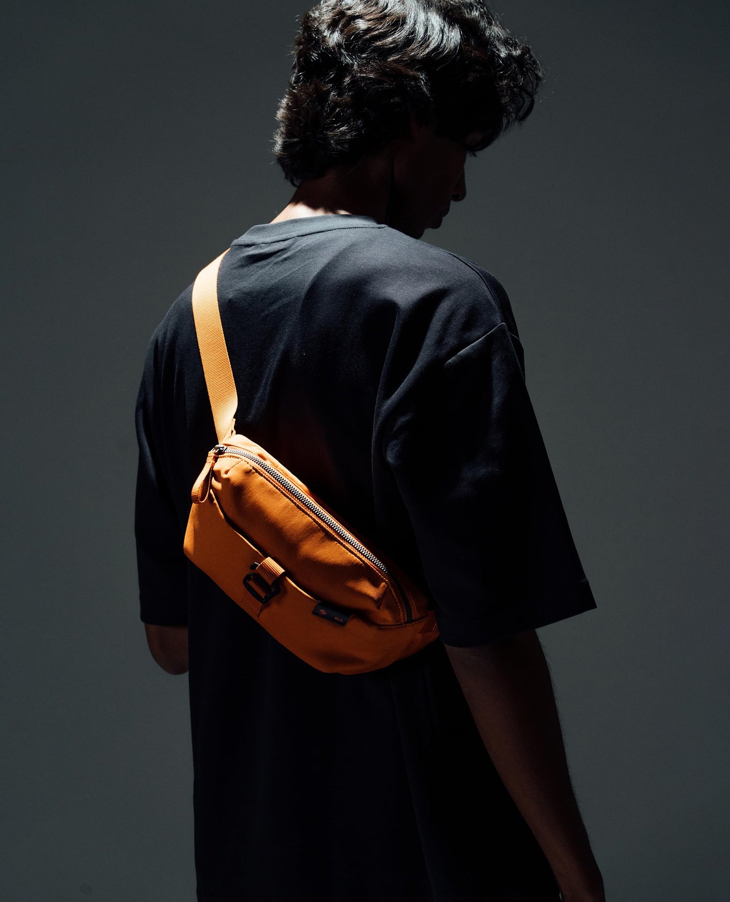 DailyObjects Monkey Shoulder Orbit Fanny Sling Crossbody Waist Bag for Men & Women I Adjustable Straps with G-Hook Closure 100% Recycled Travel Pouch|Stylish & Spacious Unisex Bag Handcrafted in India