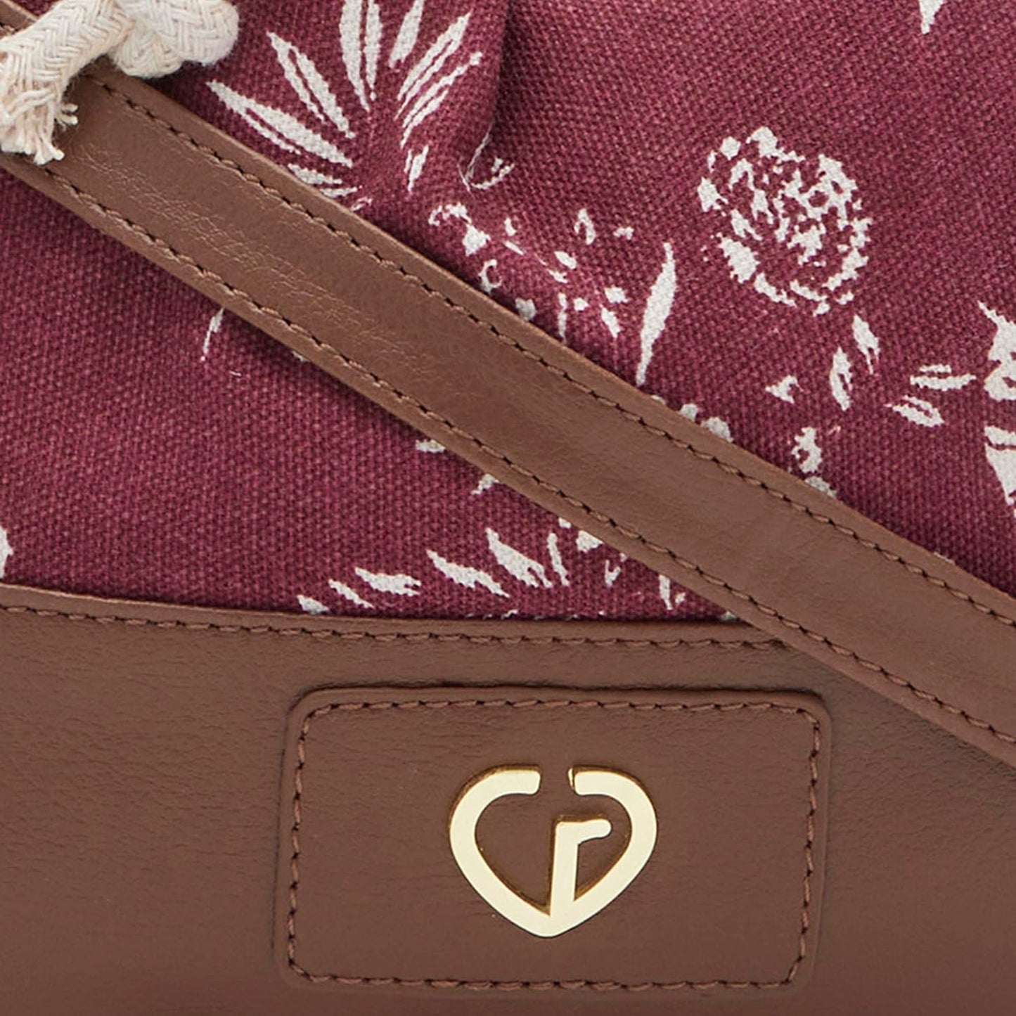 Caprese womens KENDALL SB Large MAROON Sling Bag