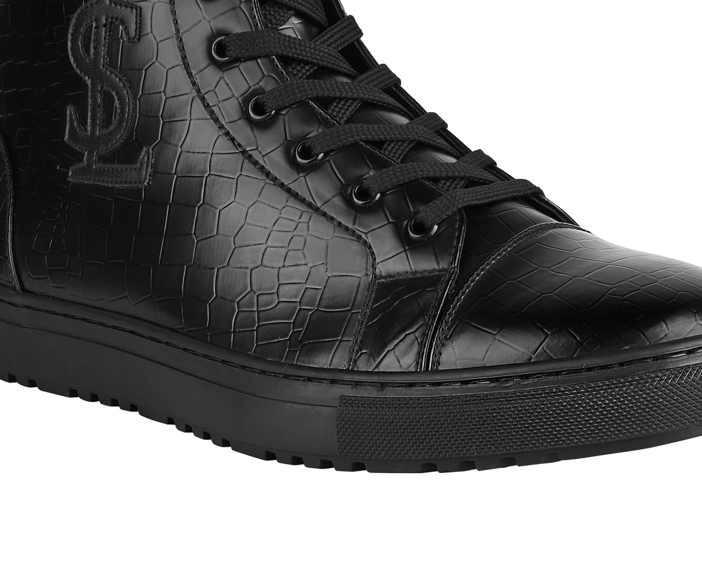 LOUIS STITCH Black Sneaker for Men | Comfortable Sneaker | LSP-SNK-AVI011-JB