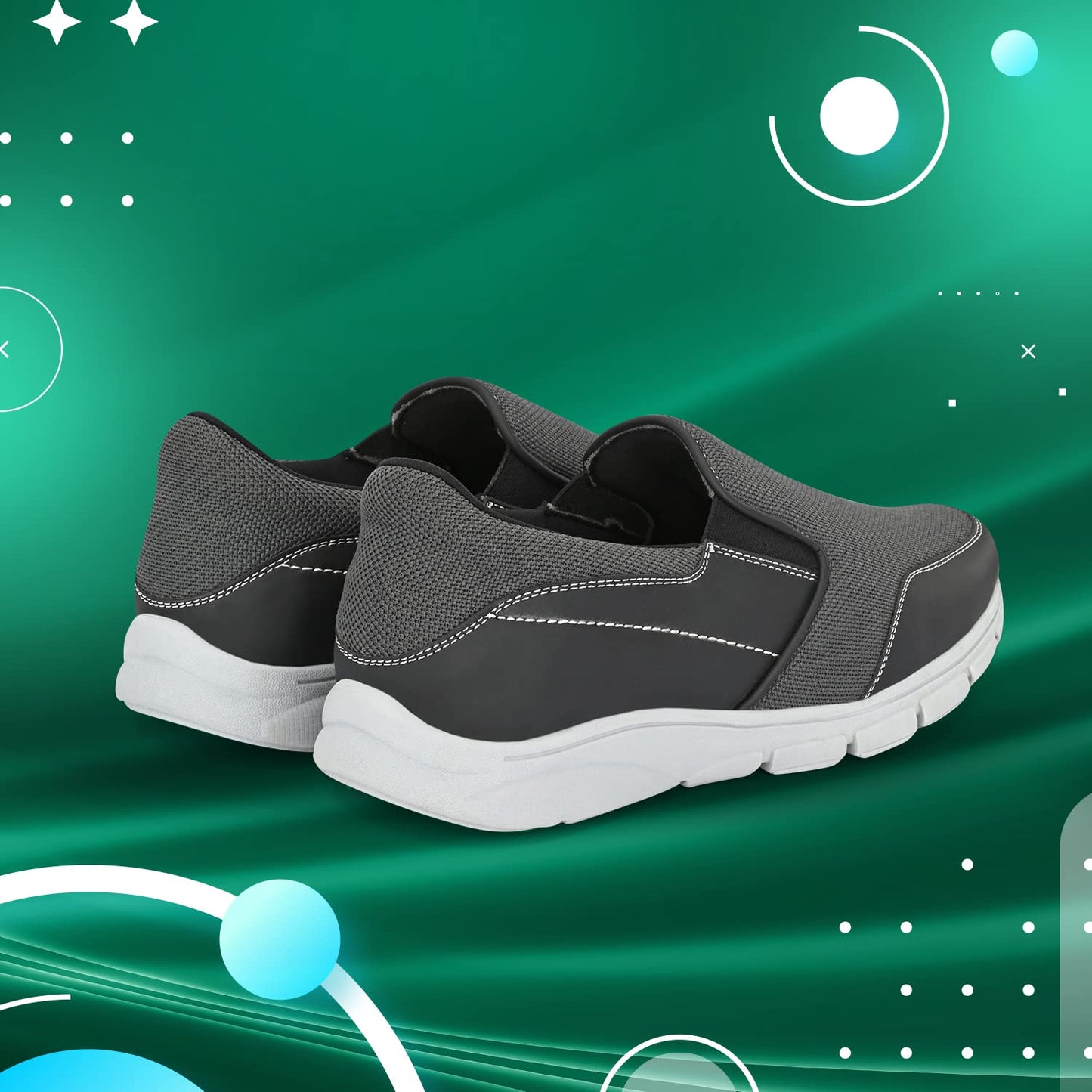 Centrino Casual Shoe for Men | Trendy Sneaker with Soft Cushioned Insole | Stylish, Durable & Comfortable Design | Ideal for Everyday Casual Wear & Outings 6709-2_Grey_6