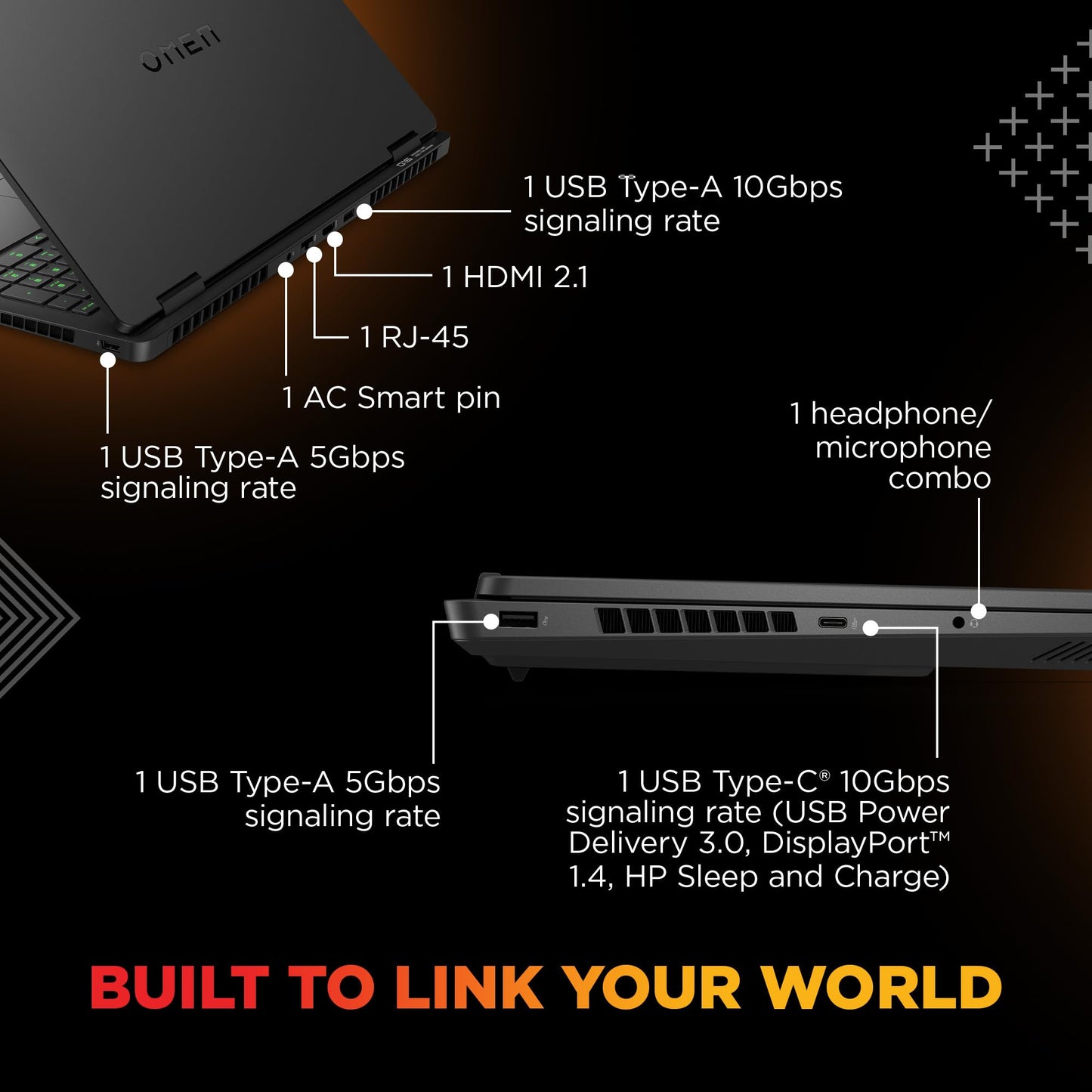 HP Omen, AMD Ryzen 9 8940HX, 8GB RTX 5060, 24GB DDR5(Upgradeable) 1TB SSD, 165Hz, 2k WUXGA, 3ms, 400 nits, 16''/40.6cm, Win11, M365* Office24, Black, 2.44kg, ap0181AX, Omen AI, RGB, AI Gaming Laptop