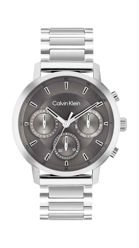 Calvin Klein Gauge Qtz Multifunction Round Dial Men's Watch