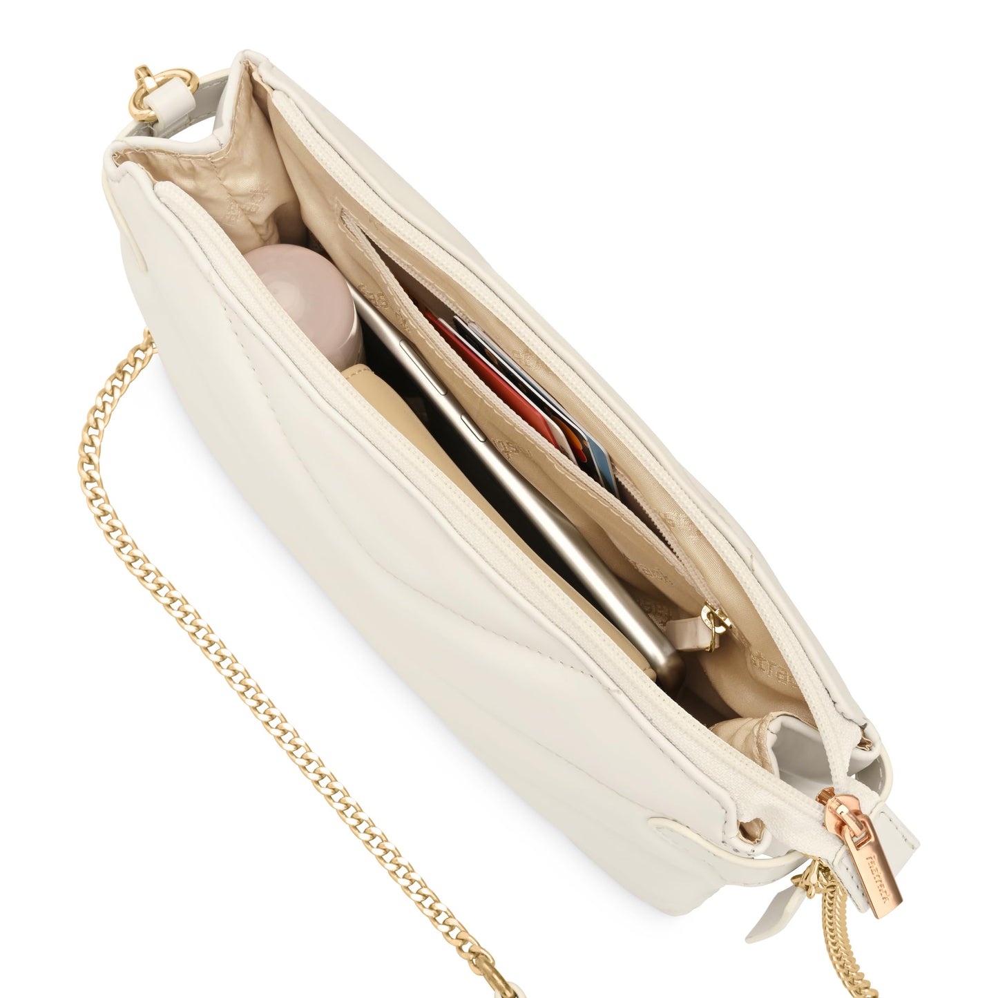 Fastrack Evening Party Sling Bag for Women, Girls and Ladies | Ladies Purse Handbag | Slings for Casual Carry Pearl White