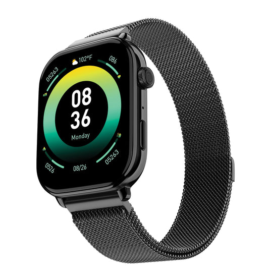 Noise ColorFit Pulse 4 Max Smartwatch - Black Link
