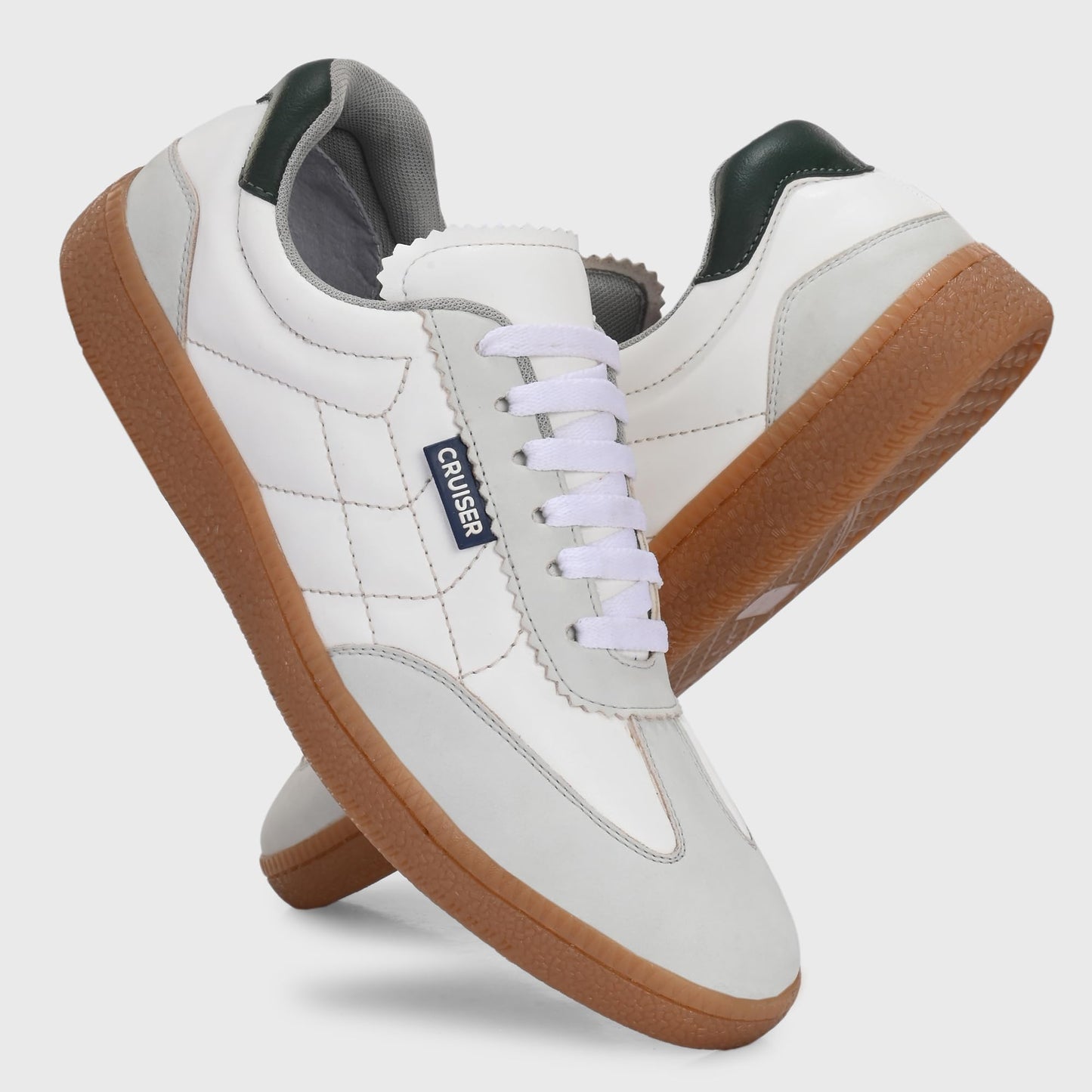 Cruiser Sneaker for Men | Comfort & Style with Soft Cushioned Insole | Trendy Lace-Up Design for Casual Outfits 2608-4