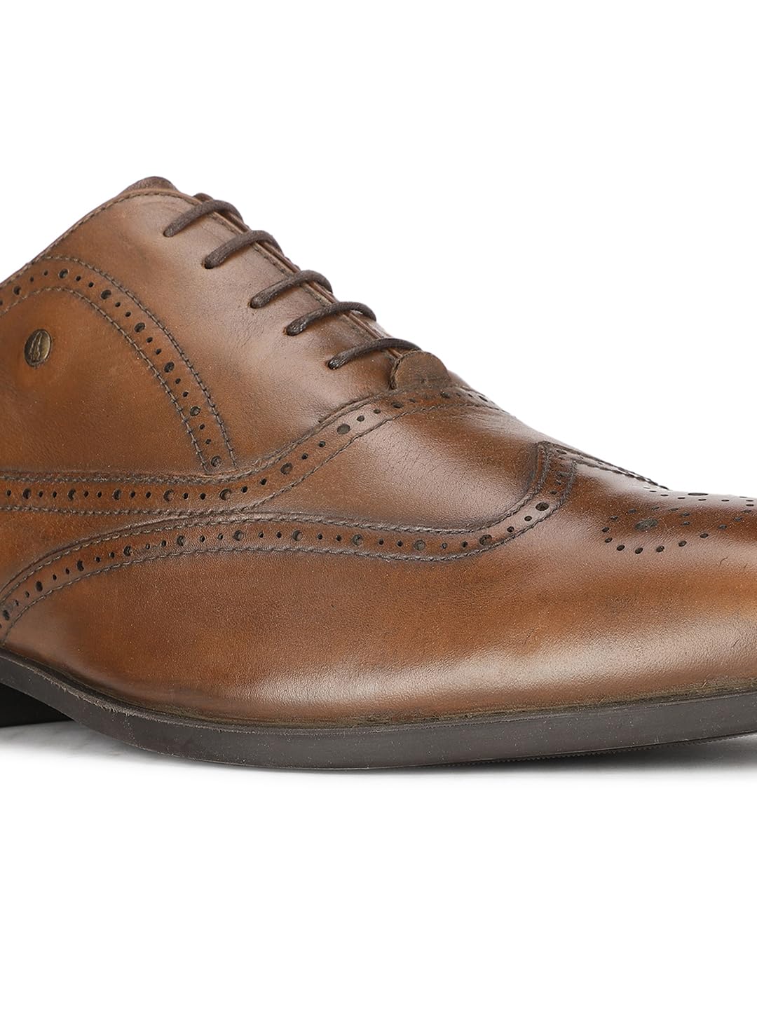 Hush Puppies Men's Newyork - Brogue Formal (8243884_Light Brown_8 UK)