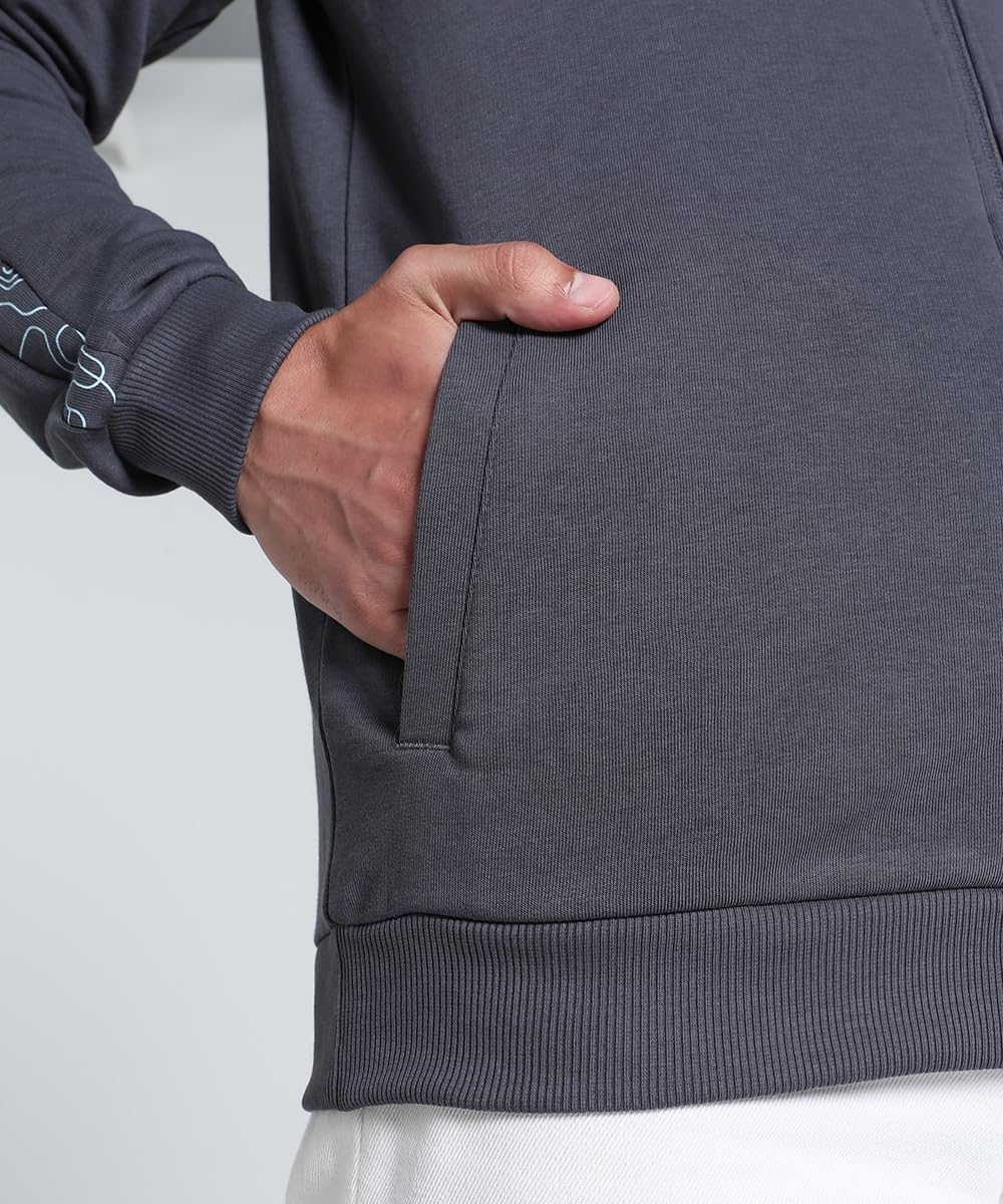 Puma Men's A-Line Coat (629333_Galactic Gray