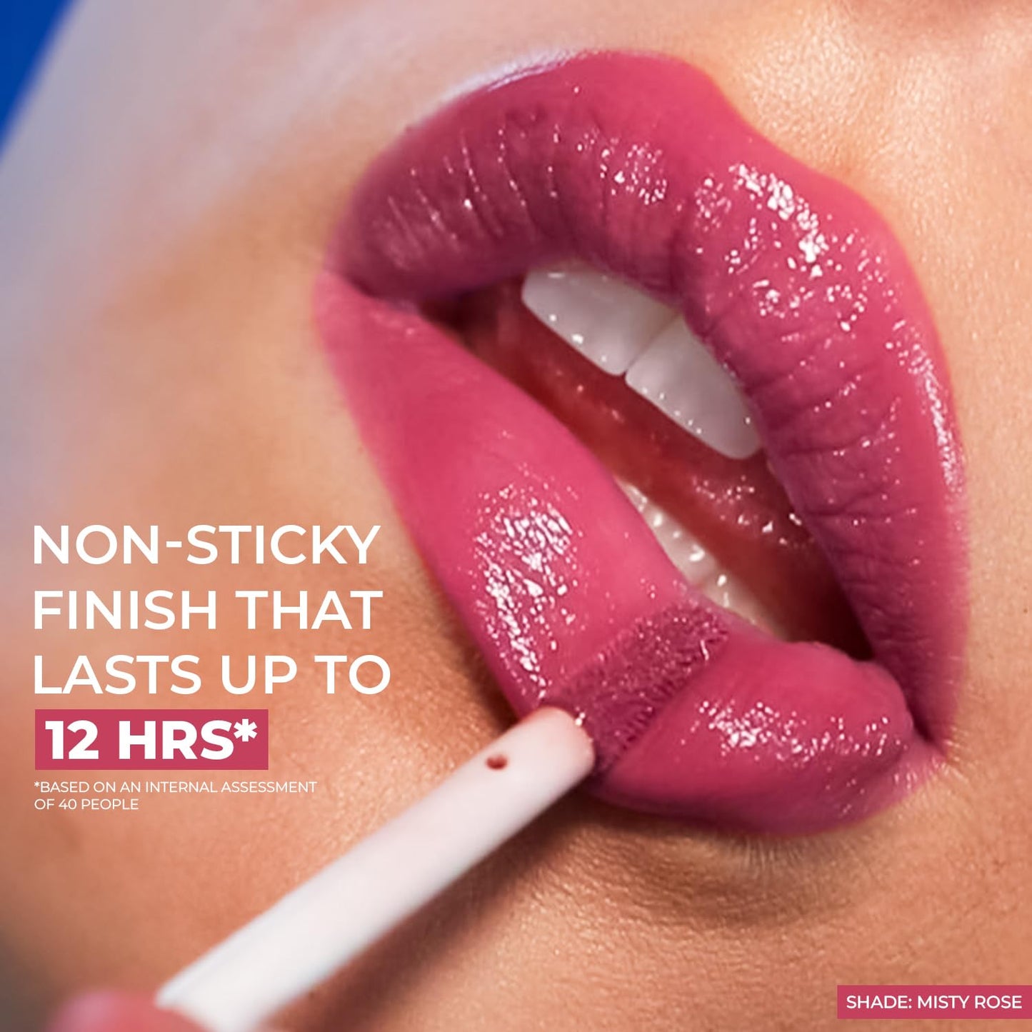 Just Herbs Lip Ink Lipstick Cica Infused Transfer Proof Long Lasting Plant Powered Lipstick for Women 2 ml (Misty Rose)