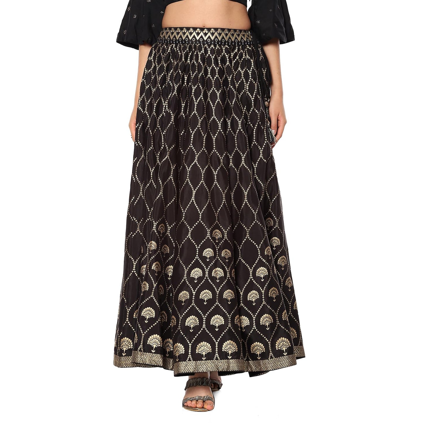 BIBA Shantoon Skirt Black