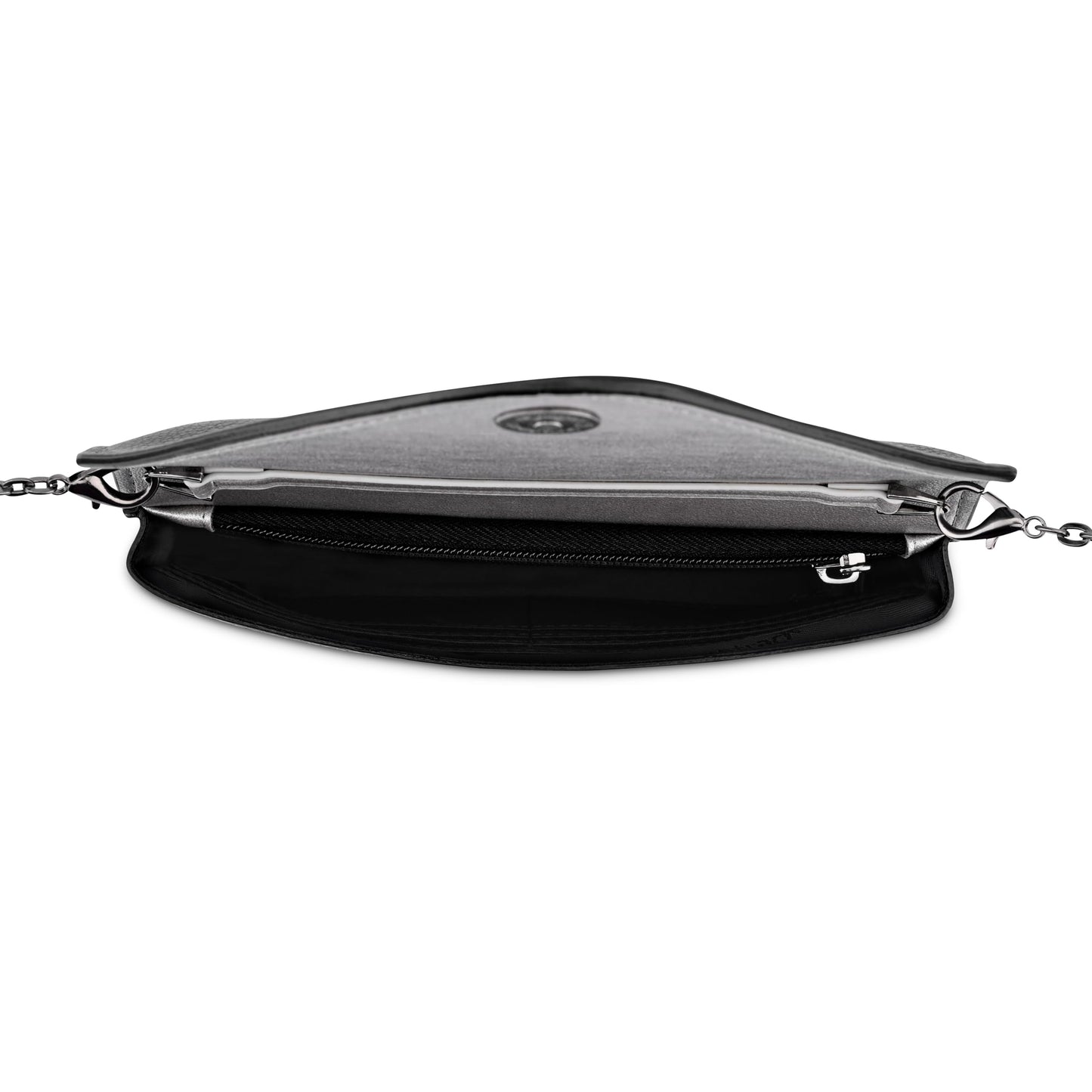 Fastrack Women Convertible Clutch with Metal Chain