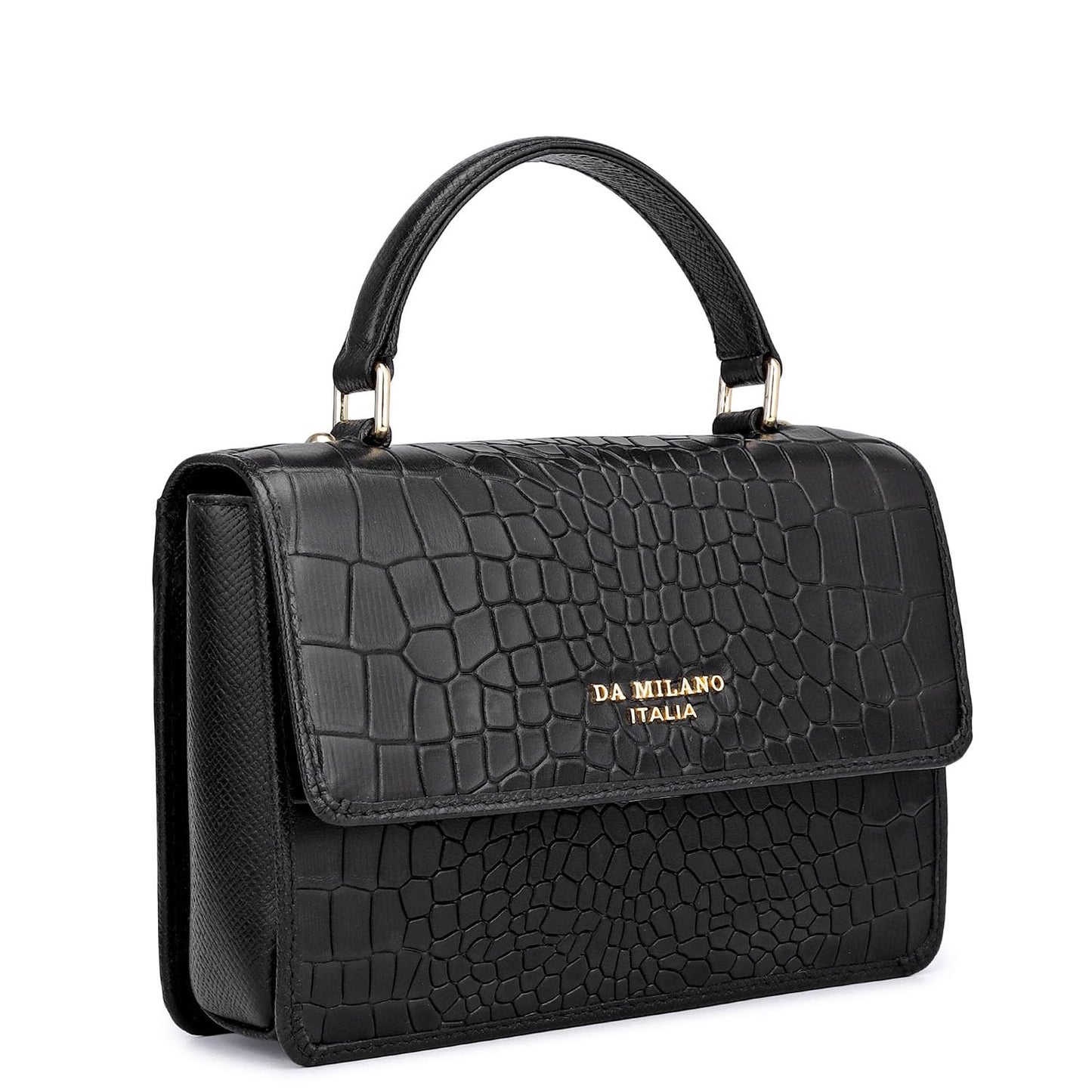 Da Milano Leather Satchel for Women (OR-3028)