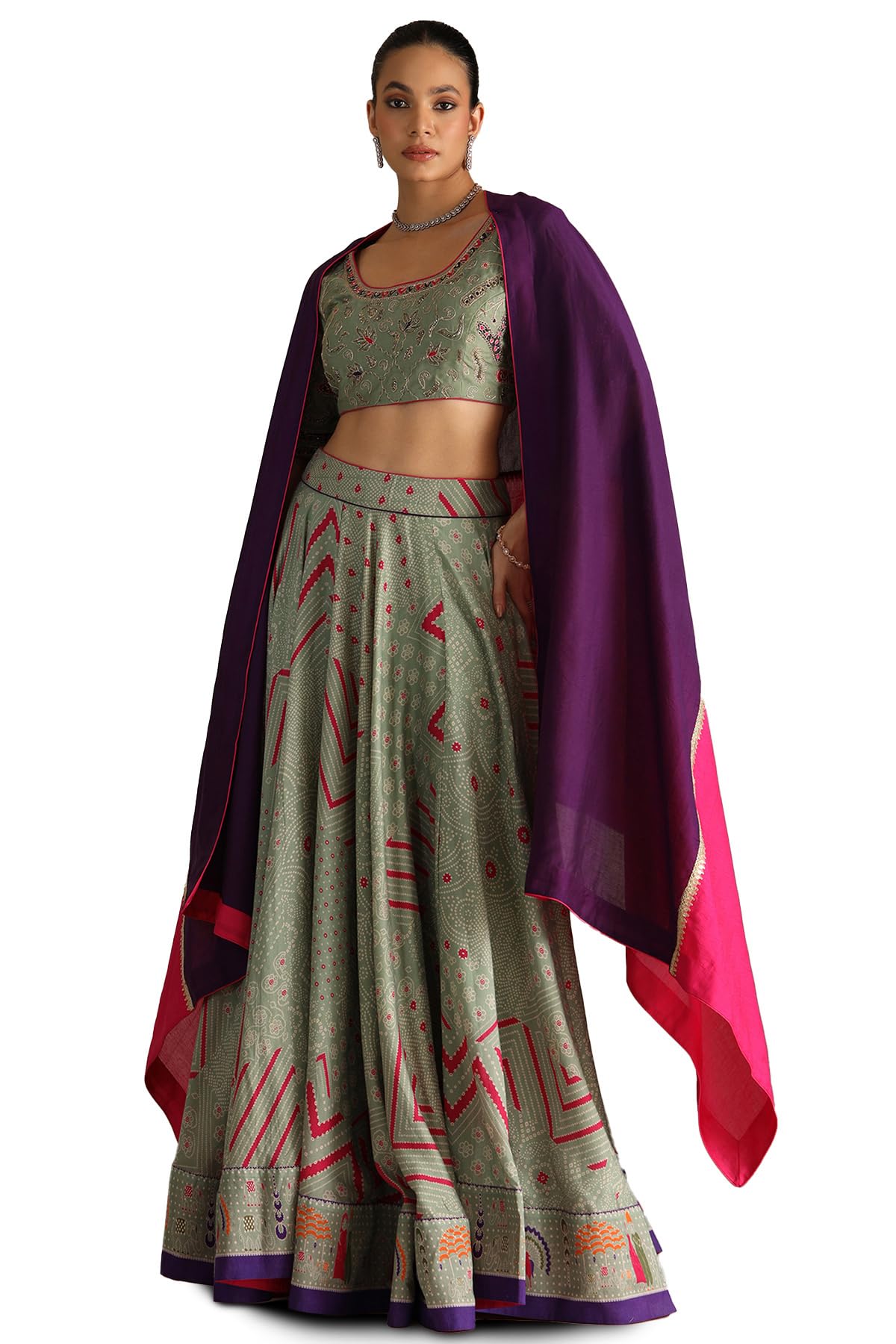 Soch Women's Viscose Lehenga Choli