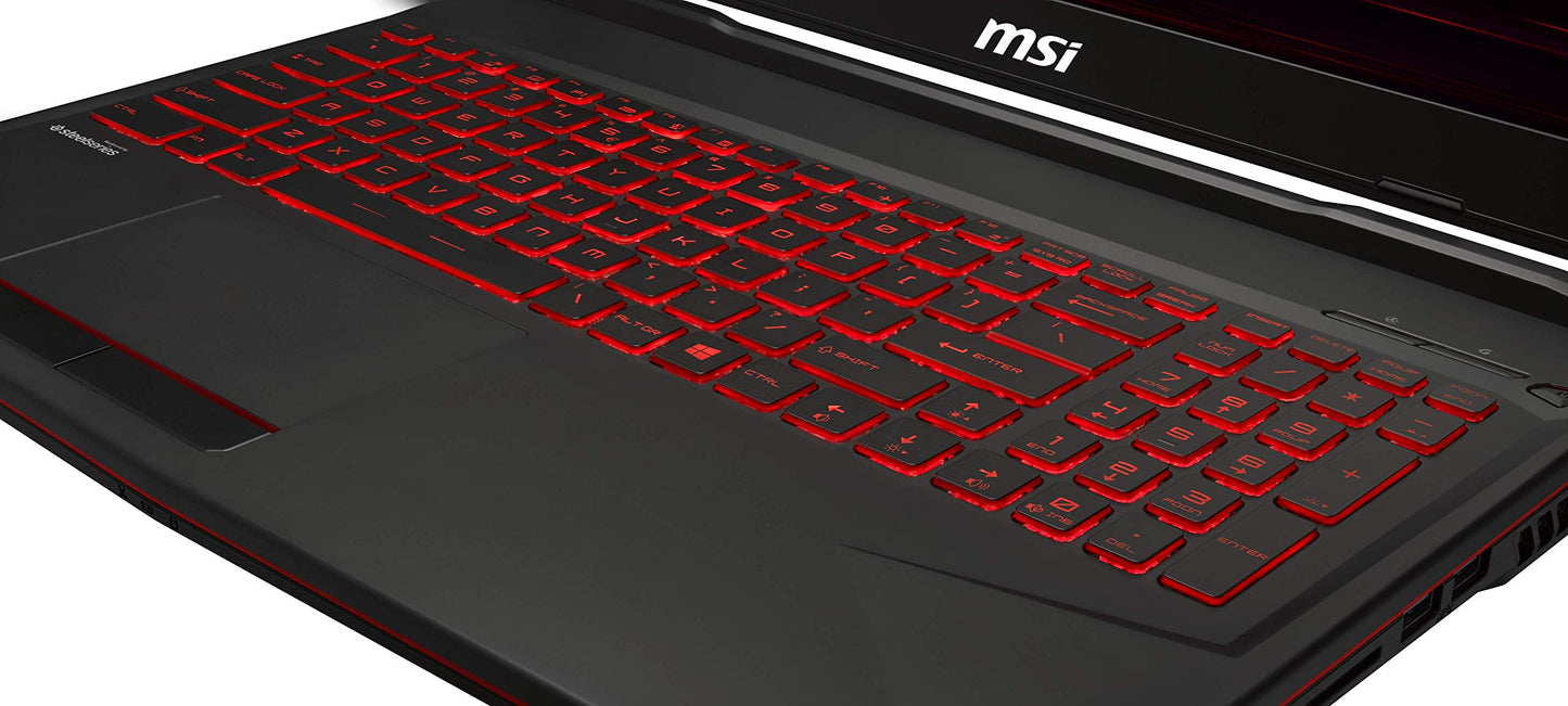 MSI Gaming GL63 9SD-1042IN Intel Core i5-9300H 9th Gen 15.6-inch Gaming Laptop(8GB/1TB HDD + 256GB NVMe SSD/Windows 10 Home/GTX 1660 Ti, 6GB Graphics/Black/2.22Kg) 9S7-16P732-1043