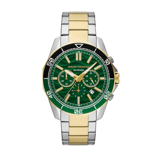 Armani Exchange Analog Green Dial Men's Watch-AX1966