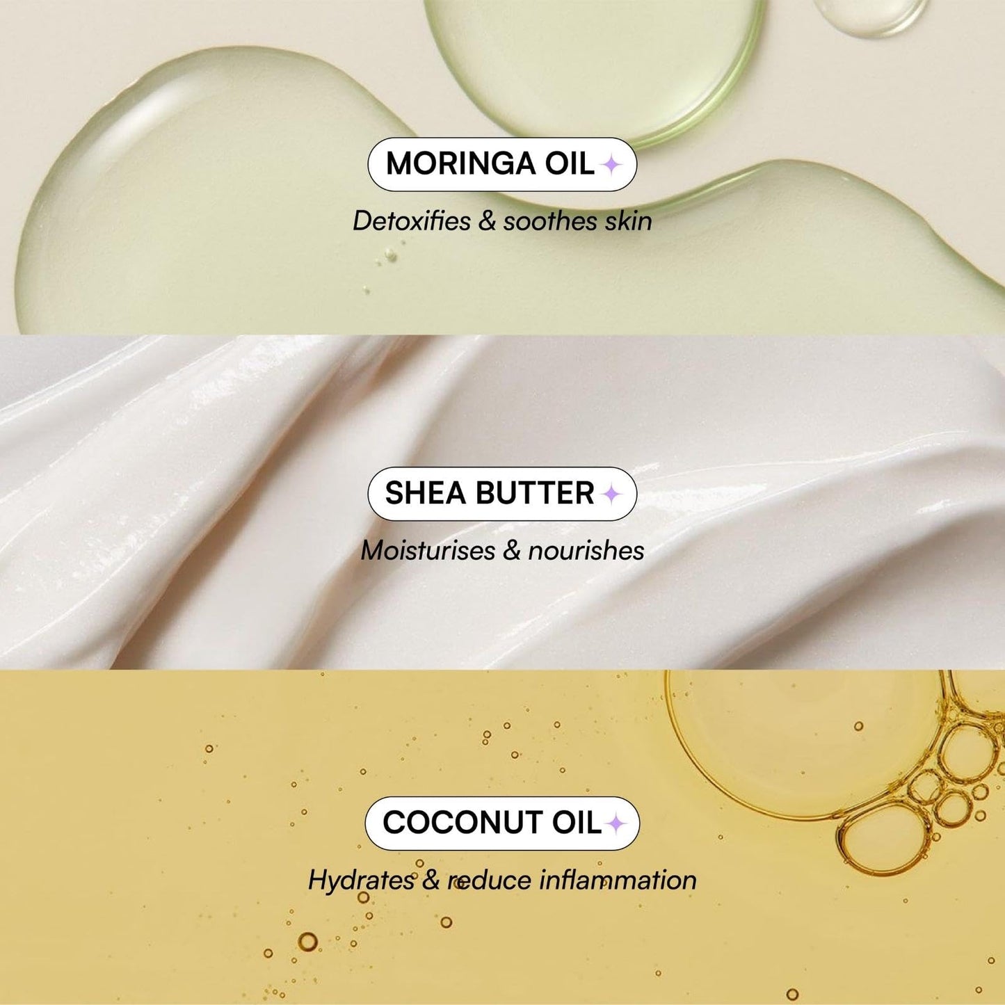 Gush 4 in 1 Eye Shadow | Pocket-sized Palette | Blendable, Long lasting, Beginner Friendly and Compact | Matte and Shimmer Finish | Contains Shea Butter and Moringa oil (3.6 g) (Pink Rock)