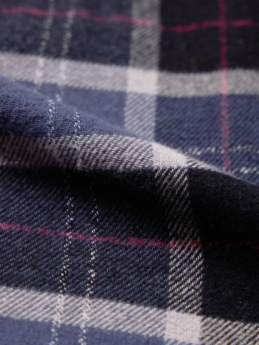The Souled Store Plaid: Eclipse Men and Boys Long Sleeves Collared Neck Button Front Cotton Oversized Shackets