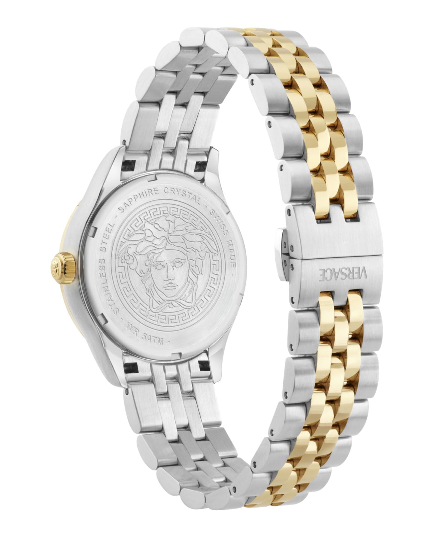 Versace Hellenyium Lady Rest 35 mm Green Dial Women Analog Watch- VE2S01125