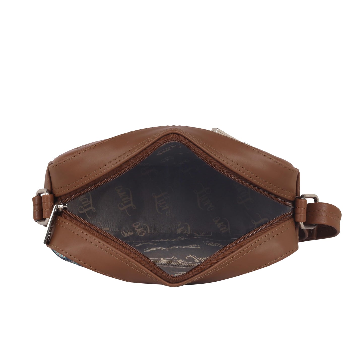 LIVRO Handcrafted Vegan Leather Latest Sling Bag for Women | Stylish & Exotic Printed Crossbody Bag for Girls | Trendy Sling Bag for College & Casual Use | Lightweight & Spacious | Alipo Bag