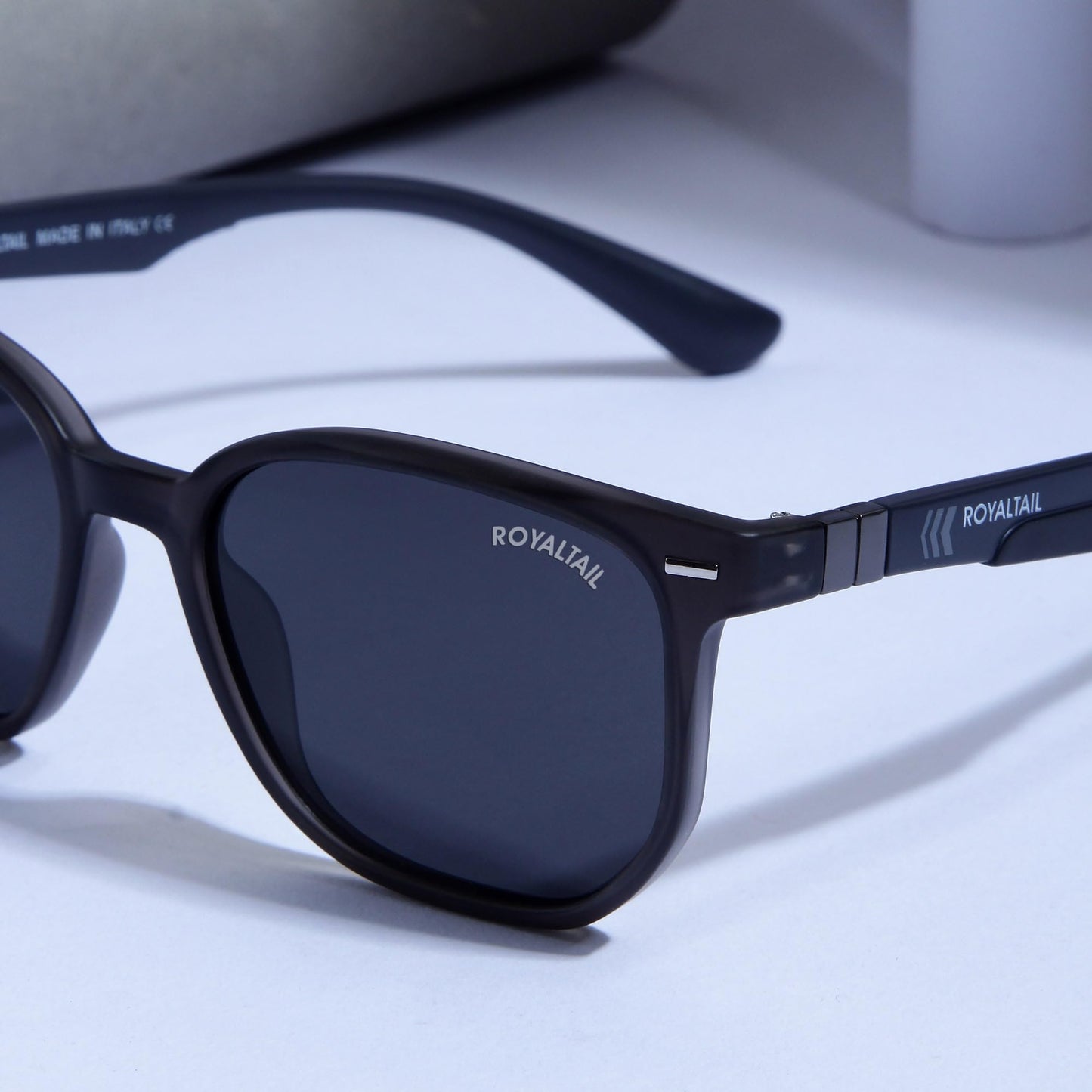 Royaltail Homer Full Rim Sunglasses I 400% UV Protection I Rectangular Sunglasses I Unisex For Eye Protection, Safety, Party, Styling & Driving
