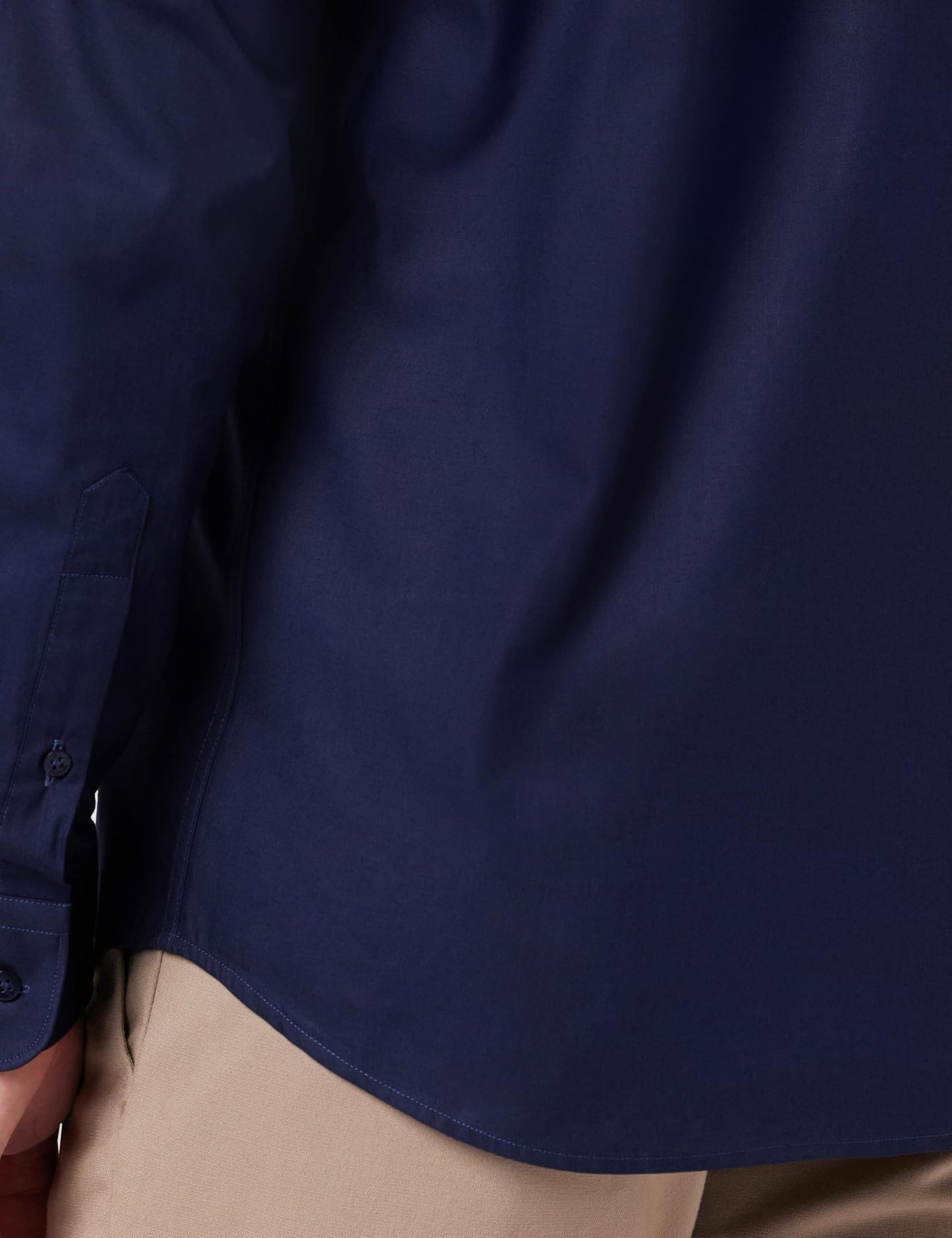 Raymond Men's Slim FIT Full Sleeve Dark Blue Formal Shirt