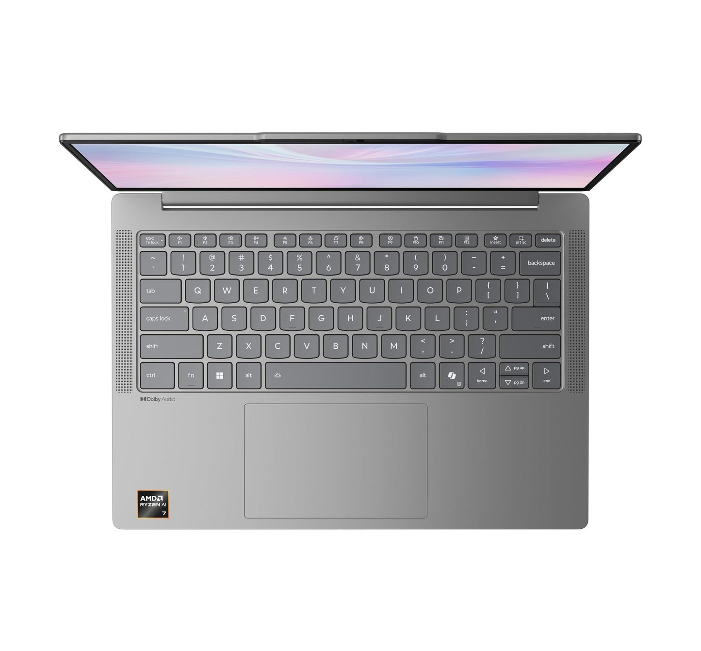 Lenovo IdeaPad Slim 5 AMD Ryzen AI 7 350 (24GB RAM/1TB SSD/14 (35.5cm)/WUXGA OLED/Lenovo AI Now/Copilot+ PC/Windows 11/MSO 365 Basic+Office 2024/1Yr ADP Free/Grey/1.4Kg), 83HX00A5IN AI Laptop