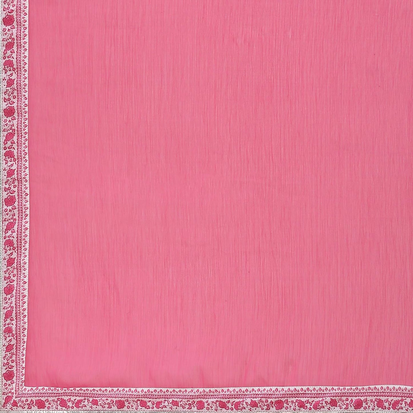 BIBA Women Cotton Floral Kurta Set (SKDCHHAP10619SS25OWHTPNK_Off-White-Pink, 2XL