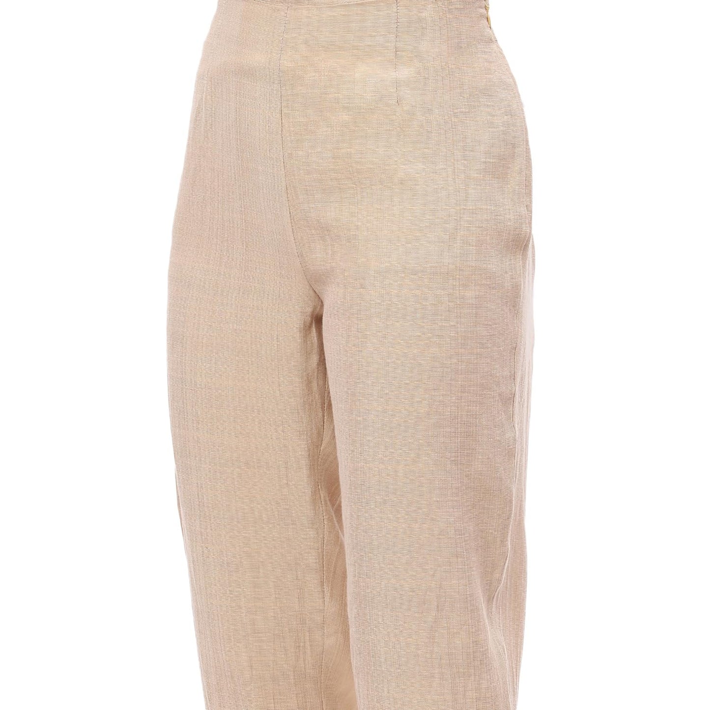 Rangriti Women's Regular 1 Pants (ASRTDBTM20042AW24GLD_Gold