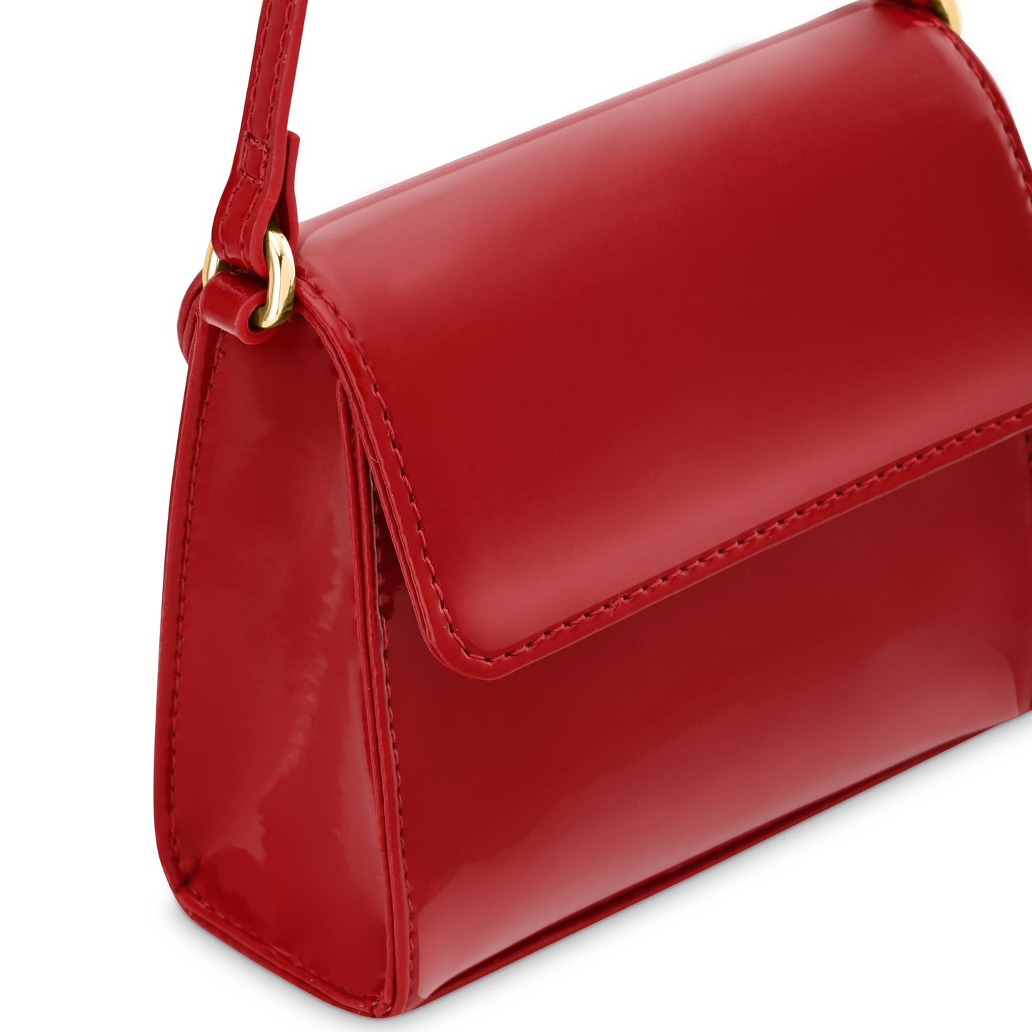Fastrack Luscious Red Party Handheld Bag for Women | Bag for Casual Carry | Party Handbag