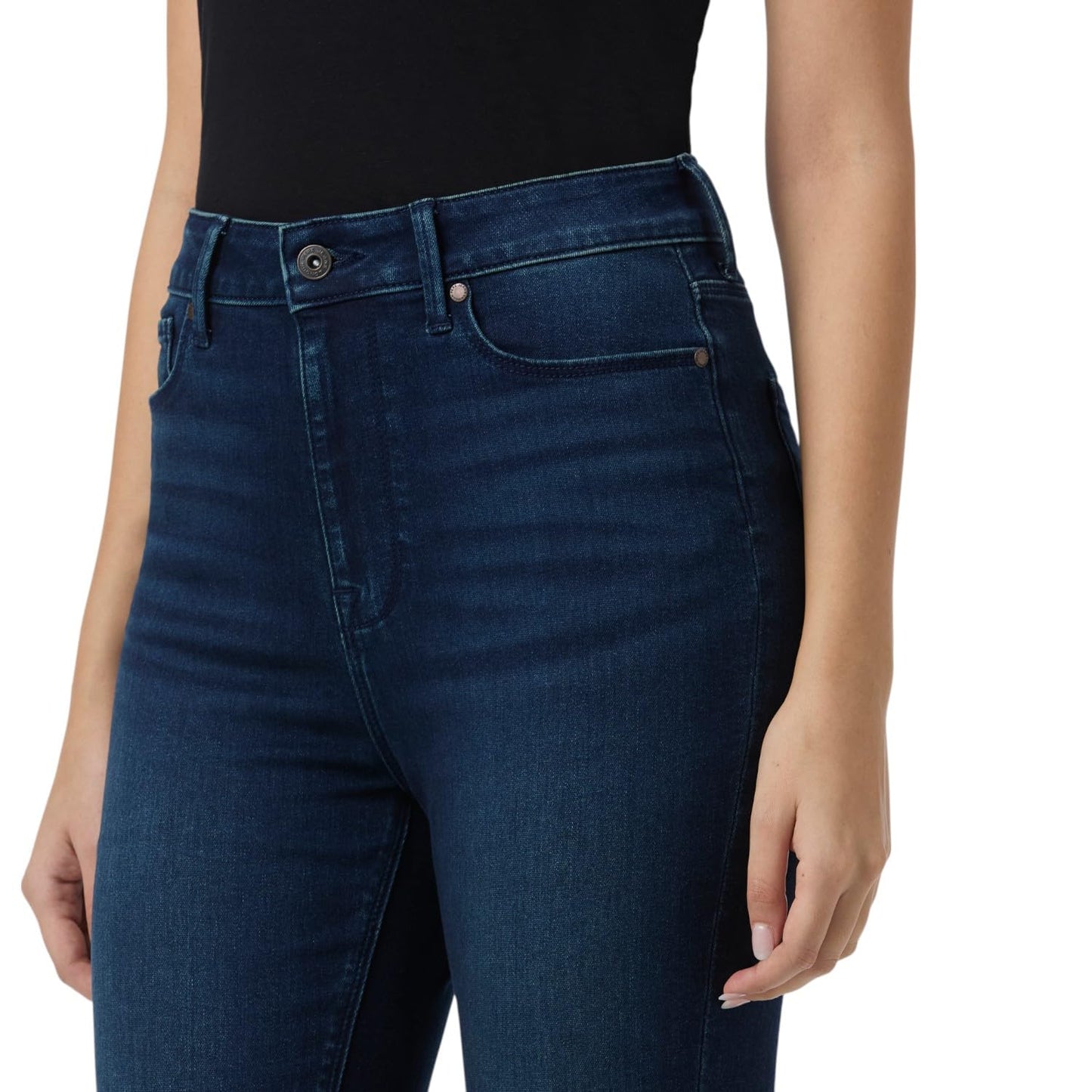 Women Dark Blue High Rise Skinny Fit Powerflex Jeans