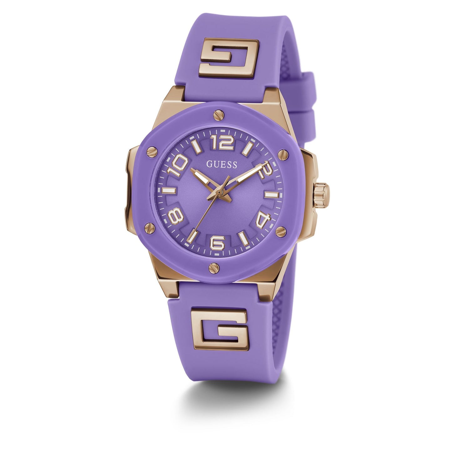 Guess Analog Lavender Dial Women's Watch-GW0555L5