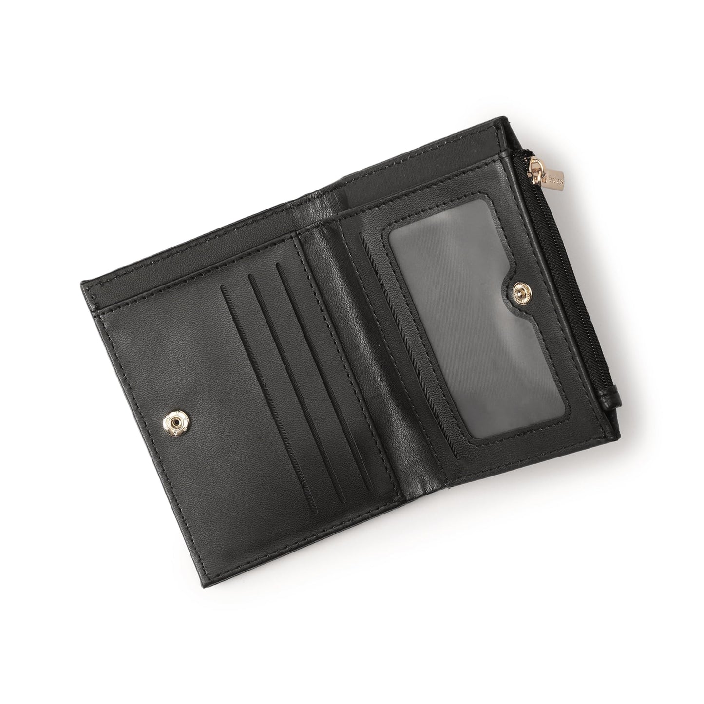 Fastrack Women's Two-Fold Wallet | Multiple Card Slots, Cash Slots, Zip Coin Pocket | Compact & Organized | 6 Months Warranty