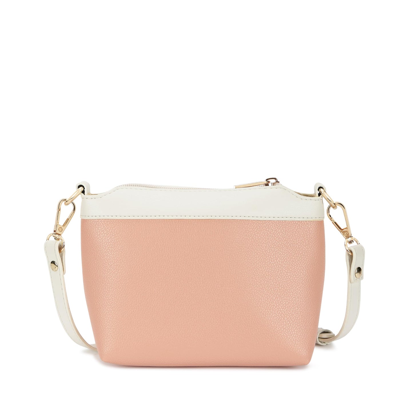 Fastrack Off Duty Sling Bag for Women | Small Size with Top Zip Closure, Detachable & Adjustable Sling Belt & Inner Access Pockets | Trendy Everyday Sling Bag