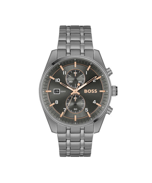 BOSS Analog Grey Dial Men's Watch-1514153