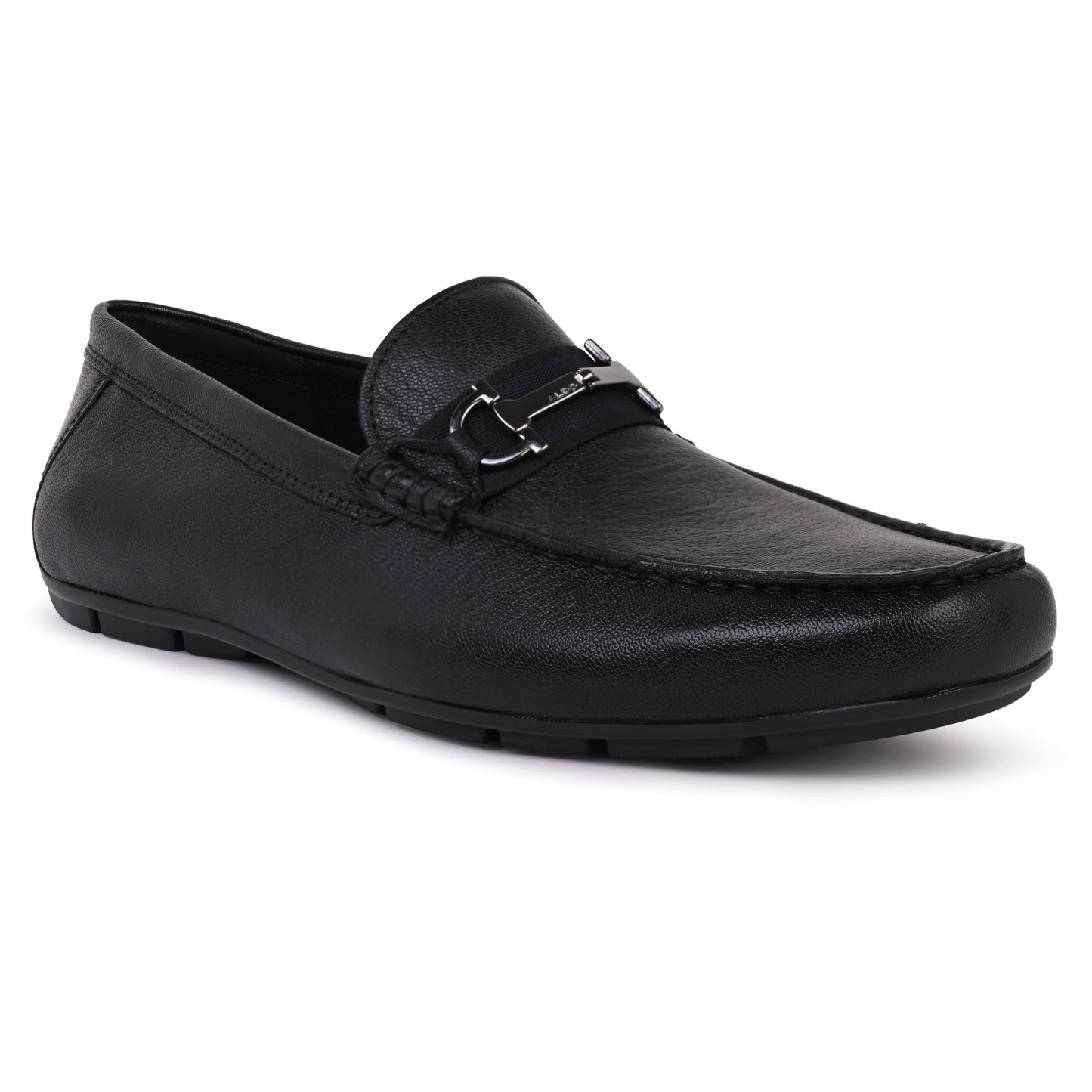 Aldo FANGIOA-IN001 Black Leather Moccasins