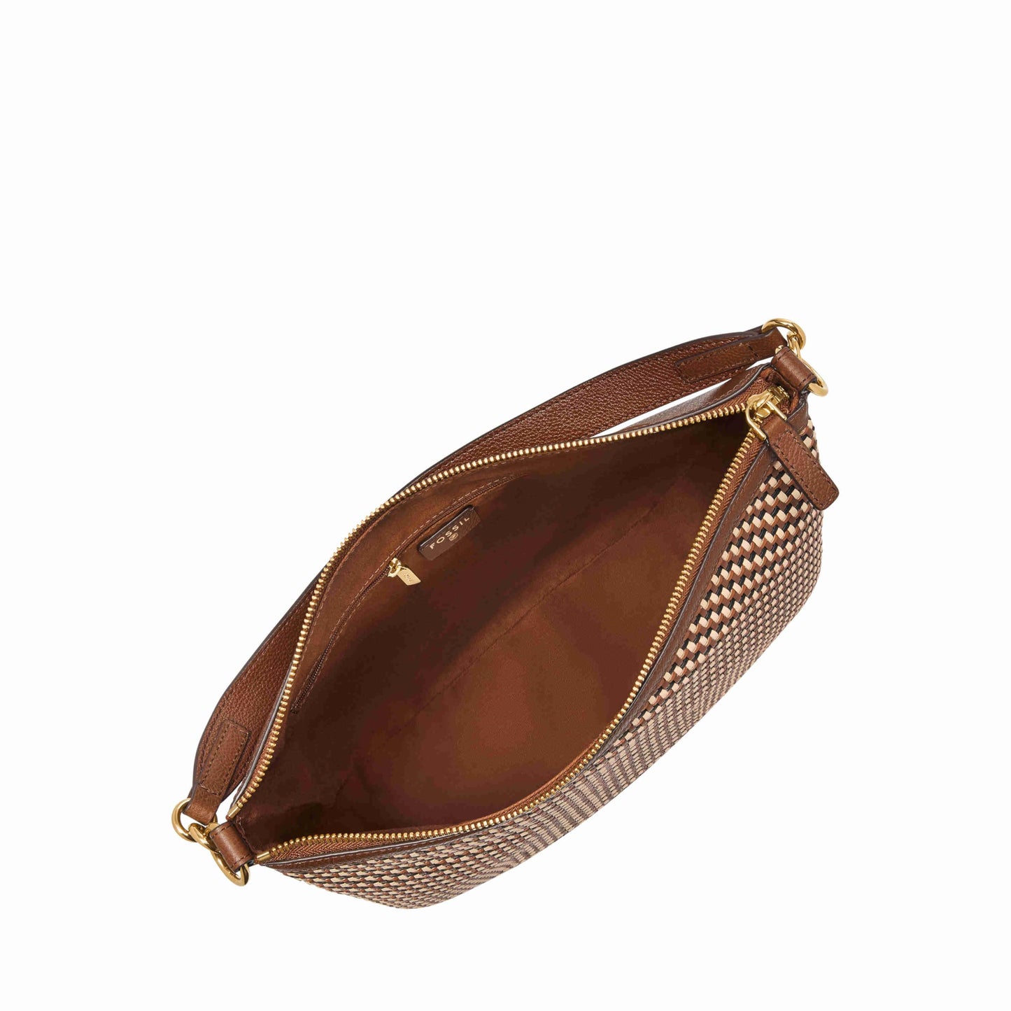 Fossil Women's Jolie Brown Hobo Bag ZB11114249