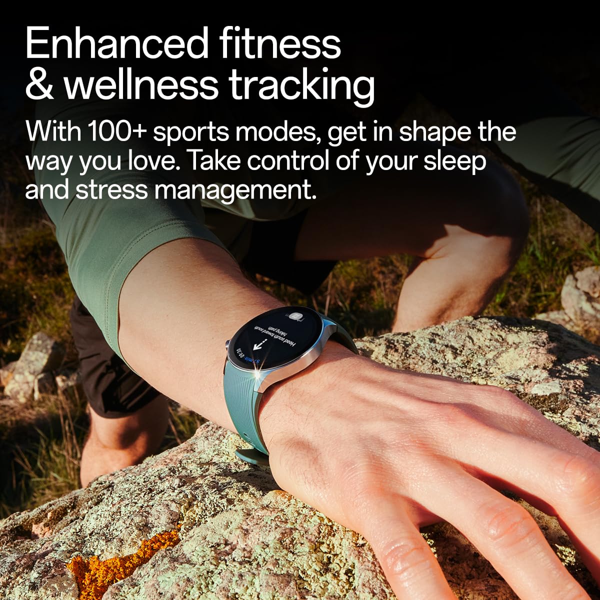 OnePlus Watch 2 with Wear OS4,Snapdragon W5 Chipset,Upto 100 hrs Battery Life,1.43’’ AMOLED Display,Stainless Steel & Sapphire Crystal Build,Dual Frequency GPS,IP68 & Bluetooth Calling (Black Steel)